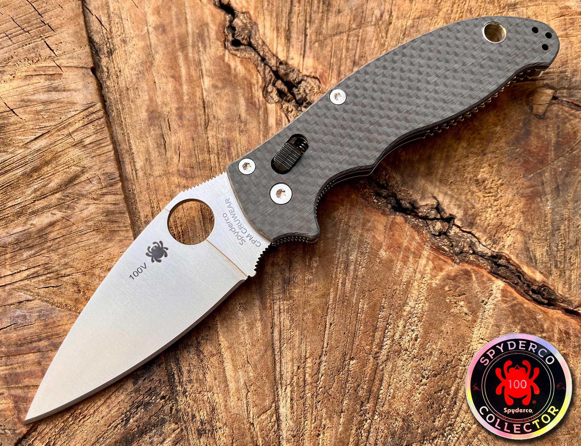 Spyderco C101CFPCW2 Manix 2, Collector