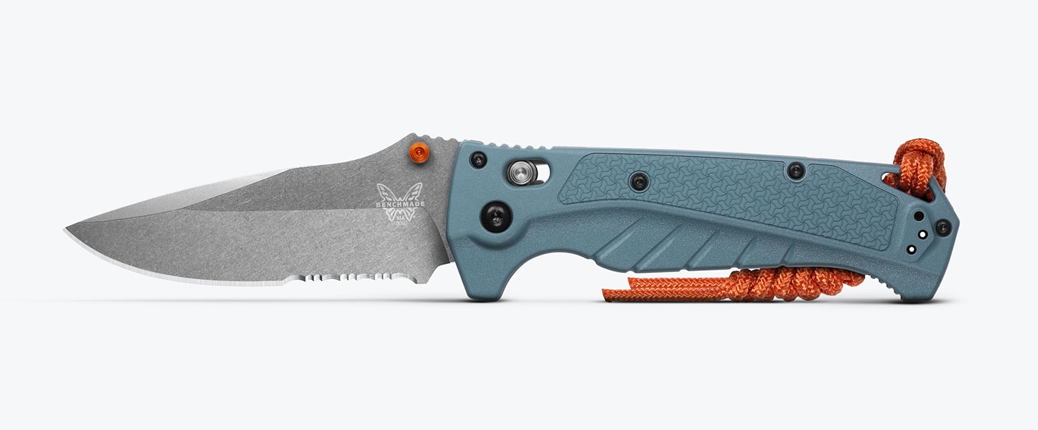 Benchmade 18060S Adira Serrated, Depth Blue