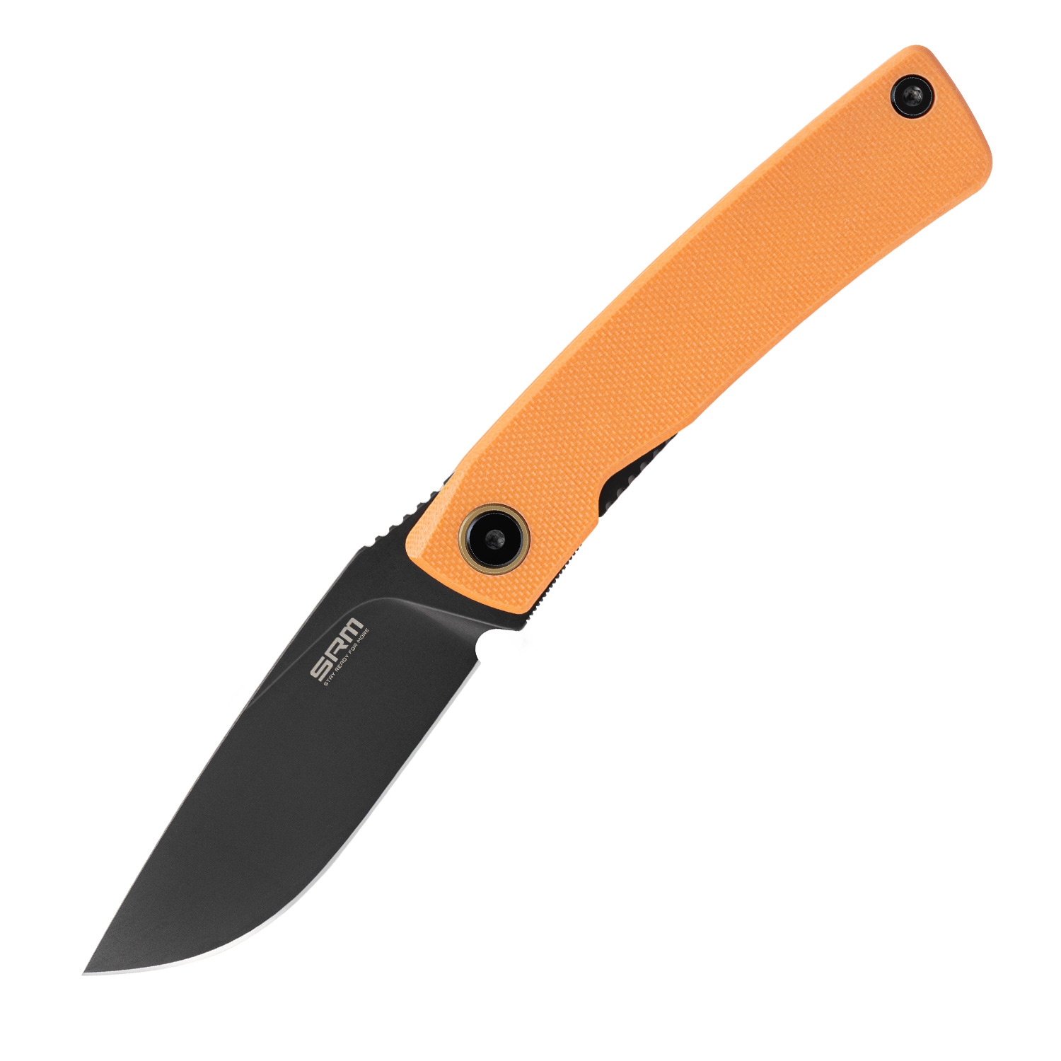 SRM Air 105M-GJ, Black Blade, Orange G10