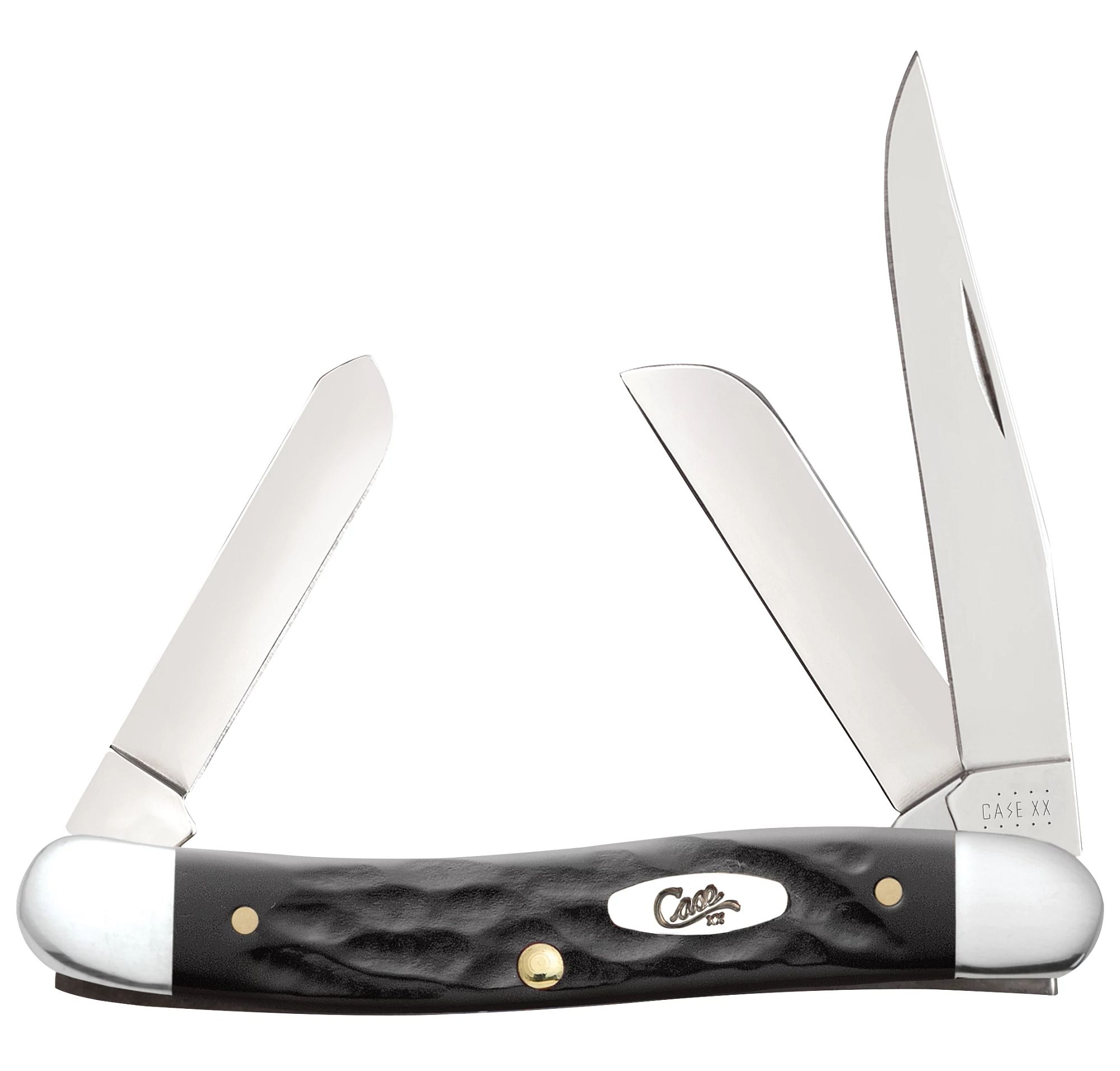 Case SS Rough Black Synthetic Medium Stockman