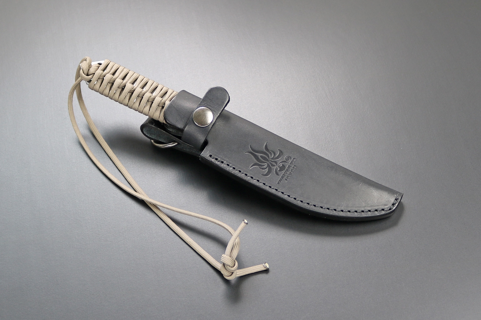 Kanetsune KB-282 Karasu Blue Steel, Tan