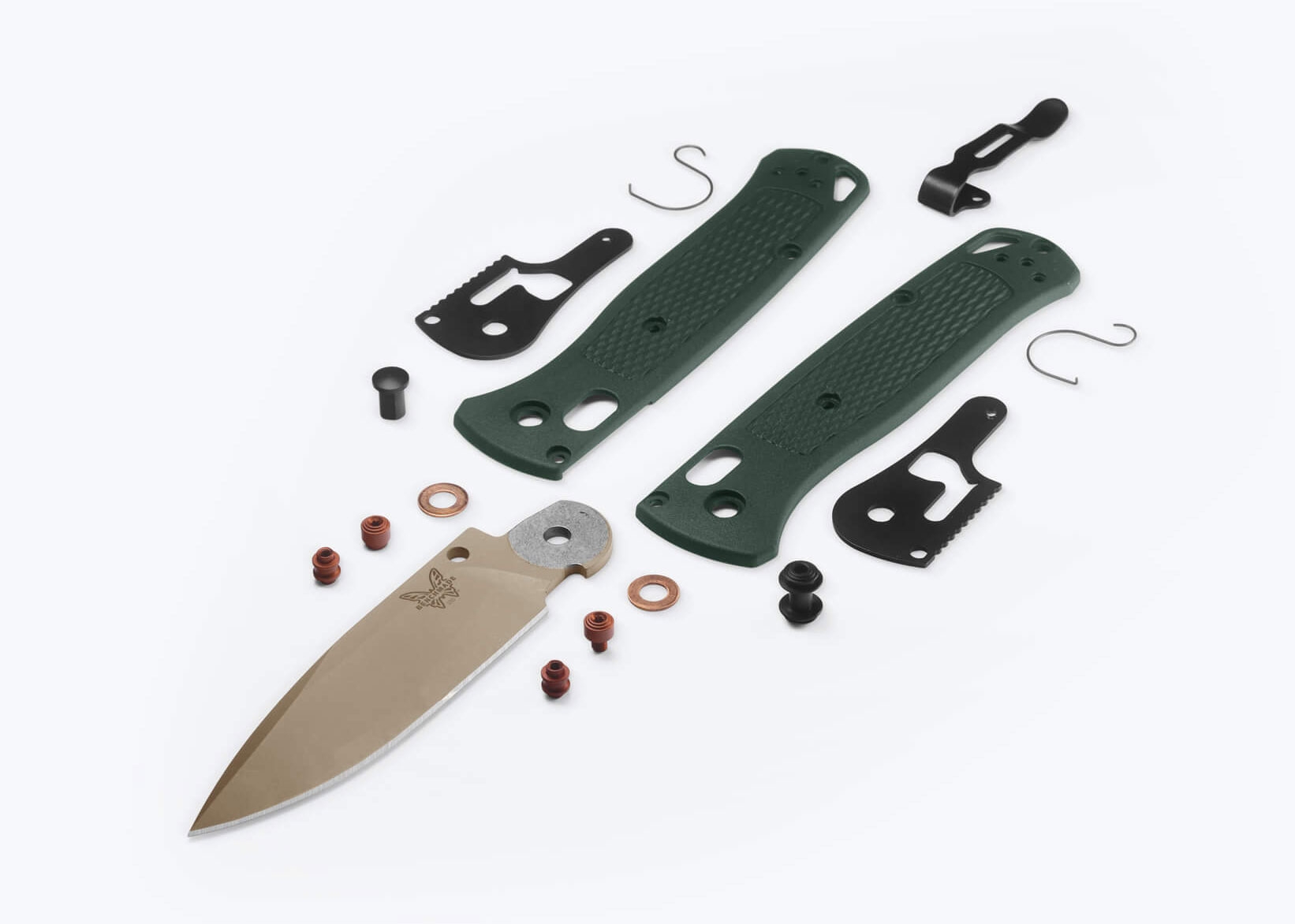 Benchmade 535TN-2601 Bugout Taiga Green Elmax