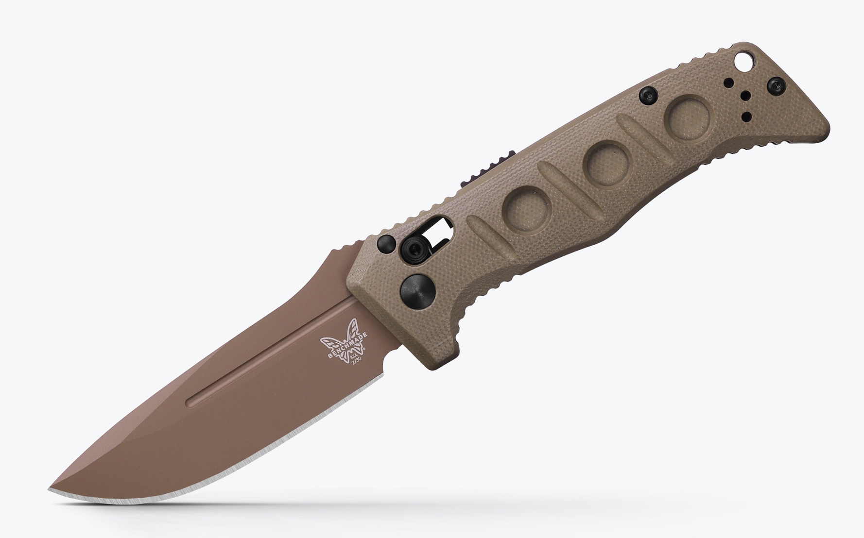 Benchmade 2730FE-2 Mini Auto Adamas, OD Green G10