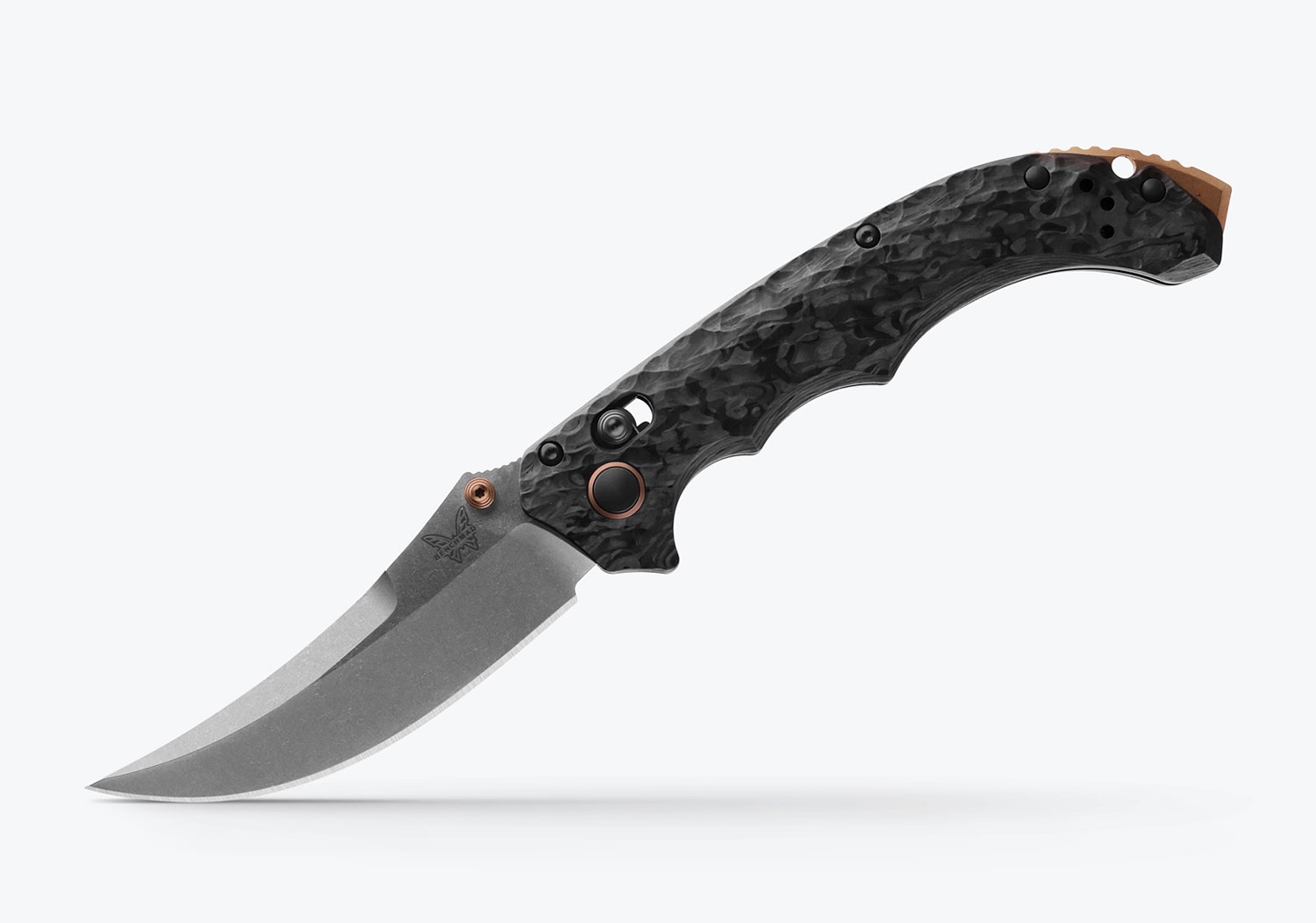 Benchmade 865-02 Mini Bedlam, S90V, Carbon Fiber