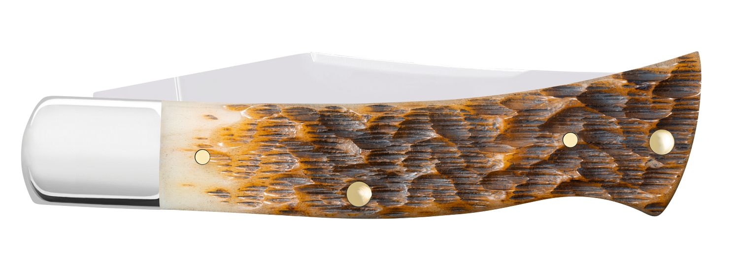 Case SS Amber Bone Axe Handle