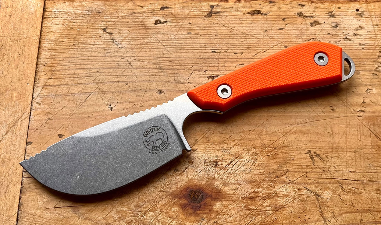 White River M1 Skinner, Orange G10