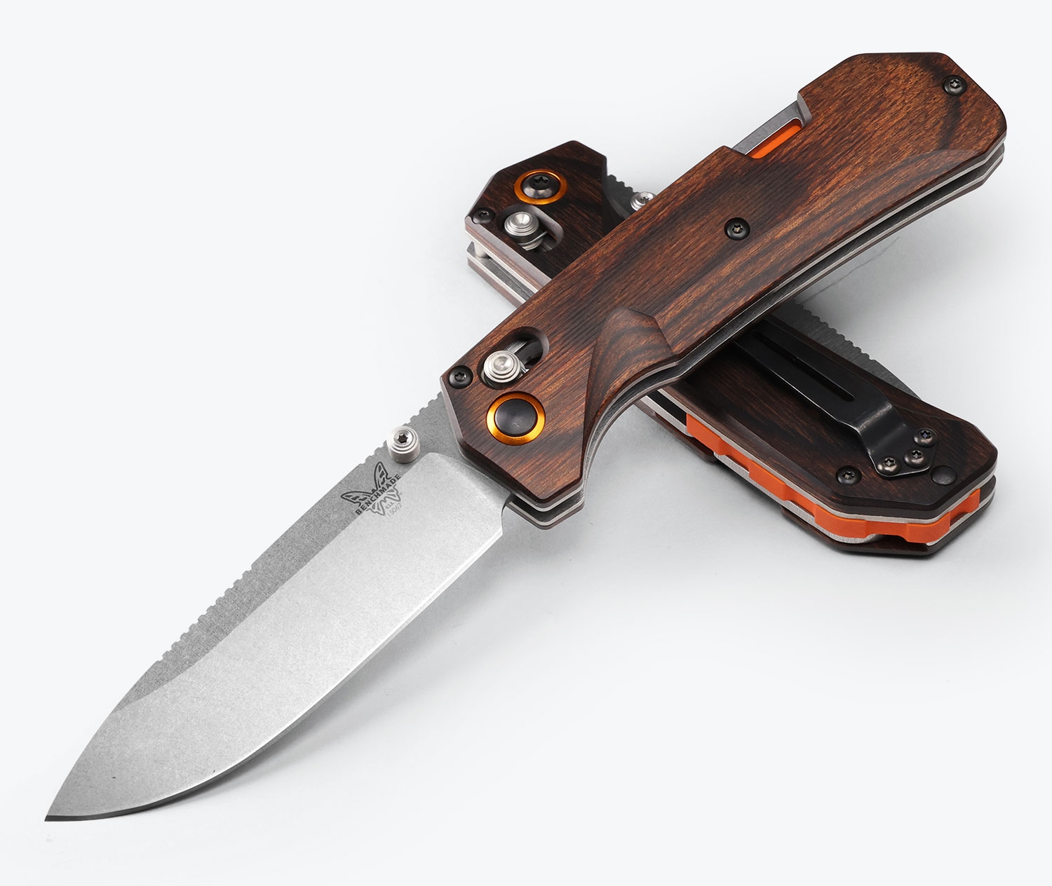 Benchmade 15062 GRIZZLY CREEK, Wood, CPM-S30V