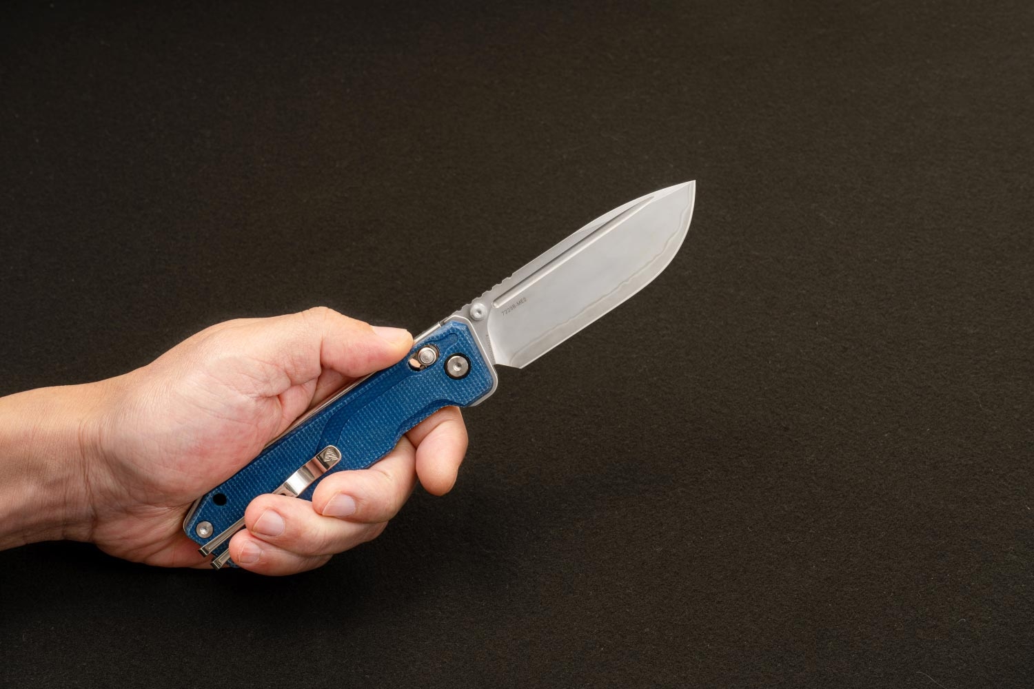 SRM Rubik 7228B-ME2, Blue Micarta