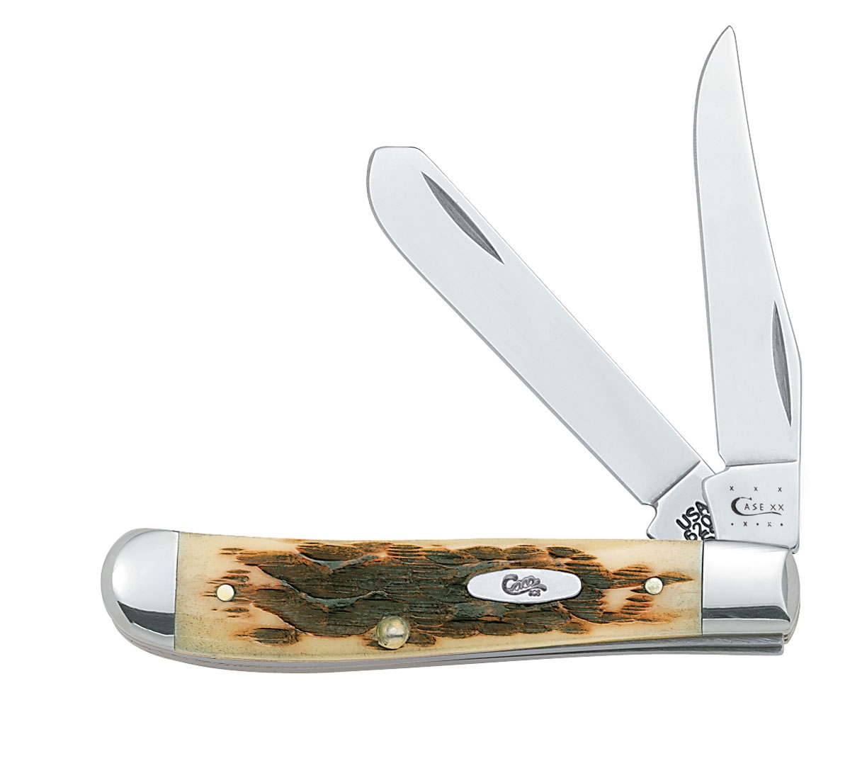 Case SS Amber Bone Mini Trapper