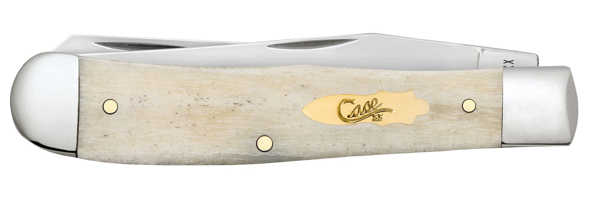 Case SS Natural Bone Smooth Trapper