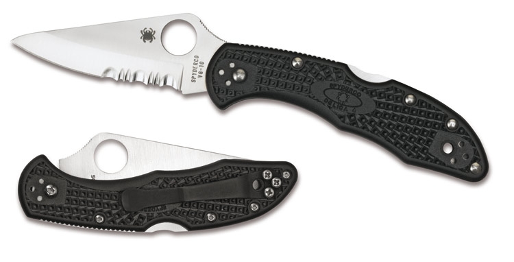 Spyderco C11PSBK Delica 4, FRN Black