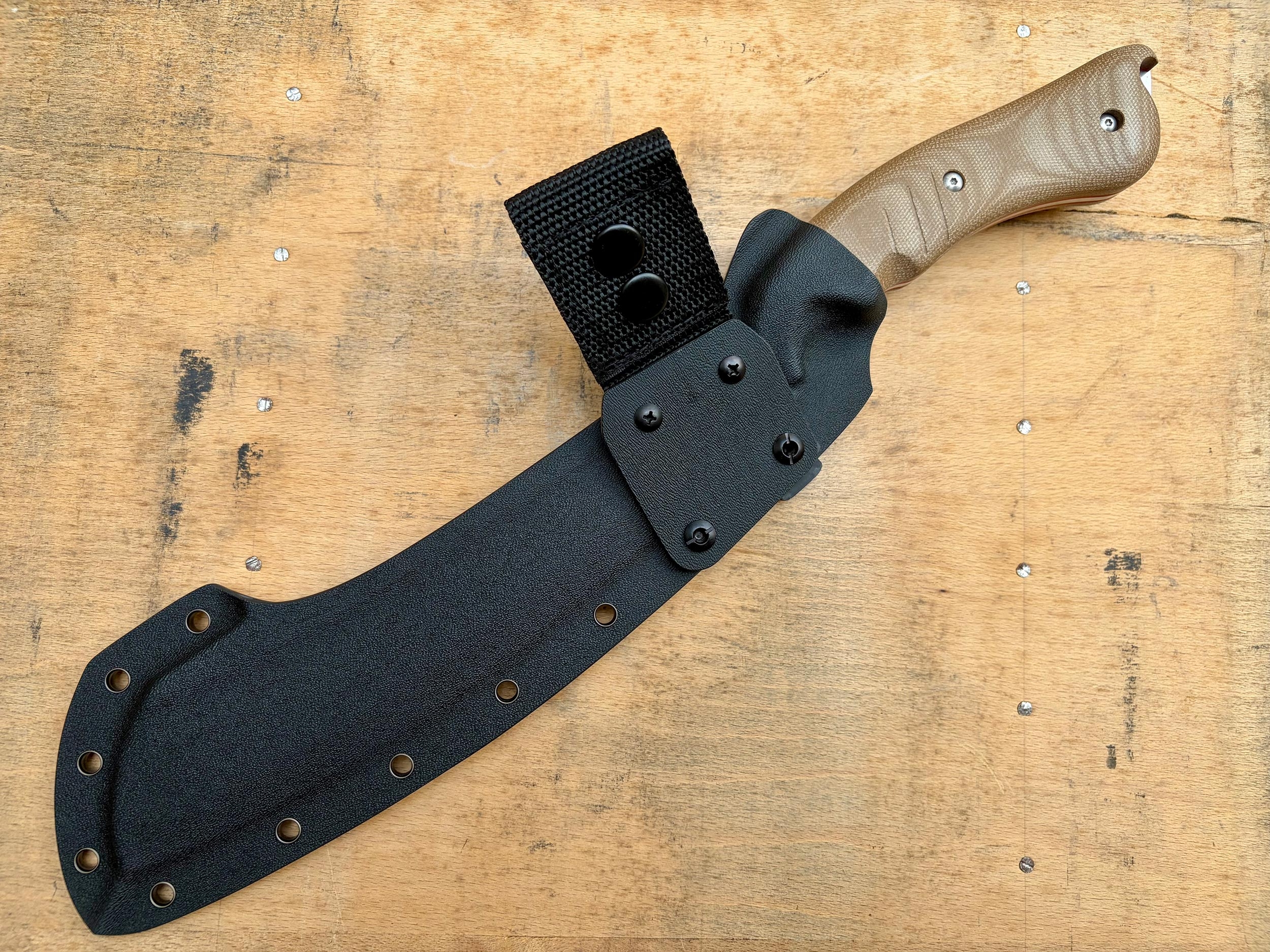 BMC M42 Naga Parang, Sand Micarta, Stonewash