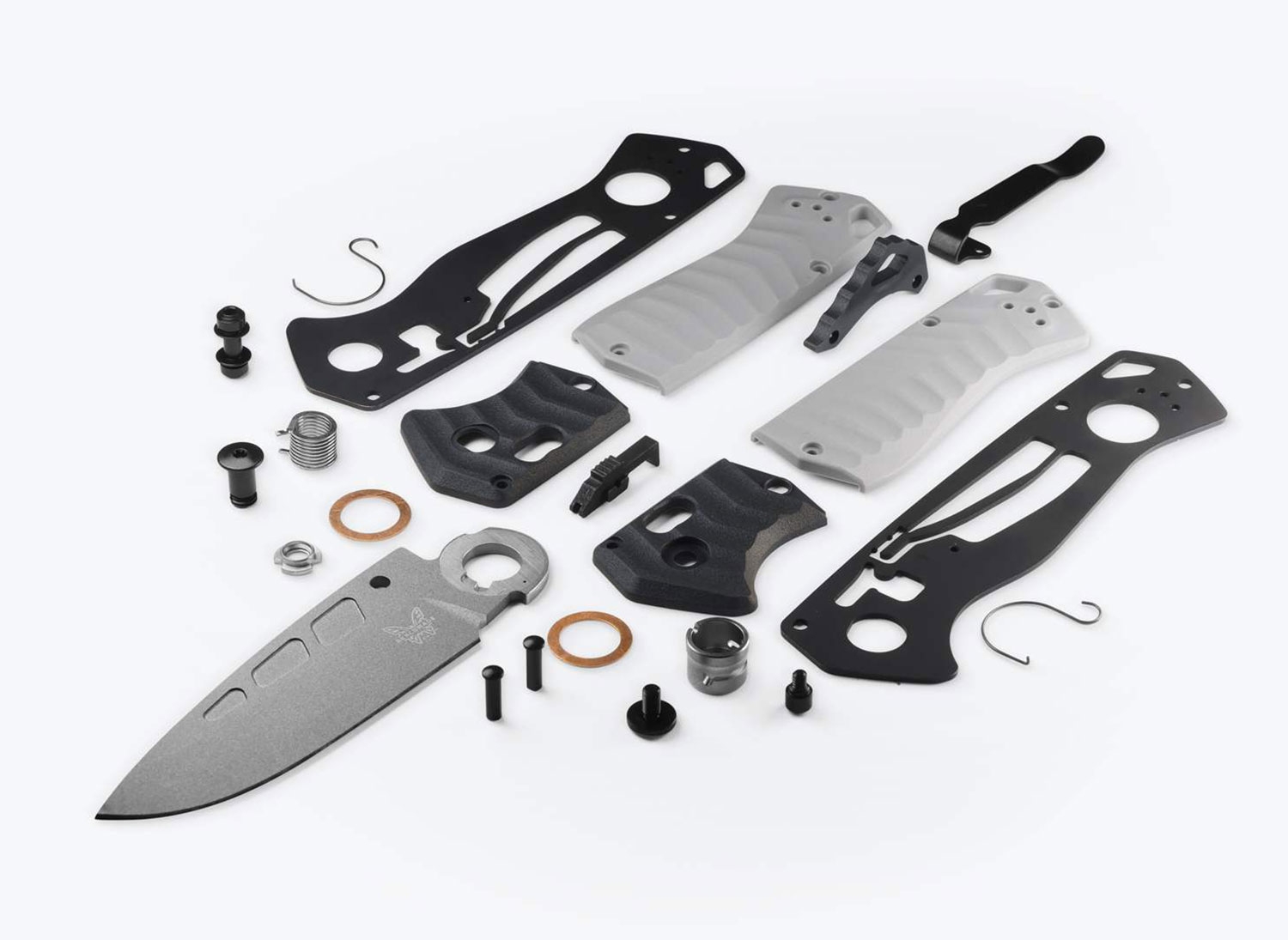 Benchmade 593GY-02 PSK, Tempest Gray, Elmax