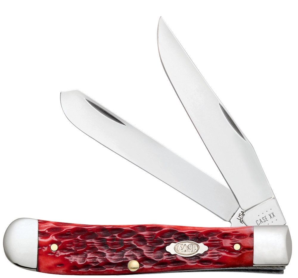 Case CV Dark Red Bone Trapper