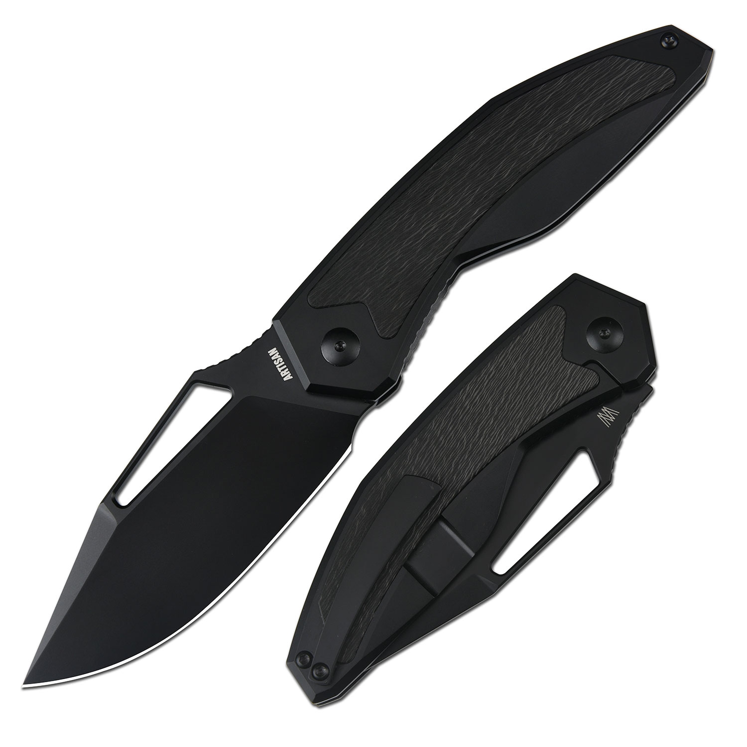 ARTC1879G-BBK Fragarach, S90V, Black Titan/ CF
