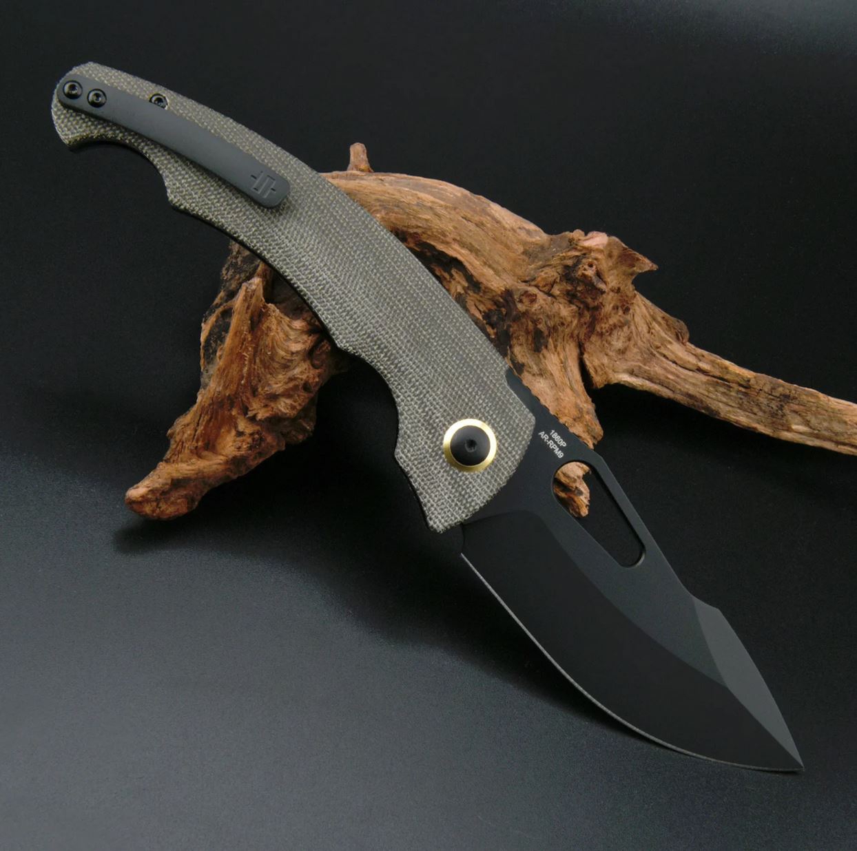 ARTC1860P-BODG Xcellerator AR-RPM9, Green Micarta