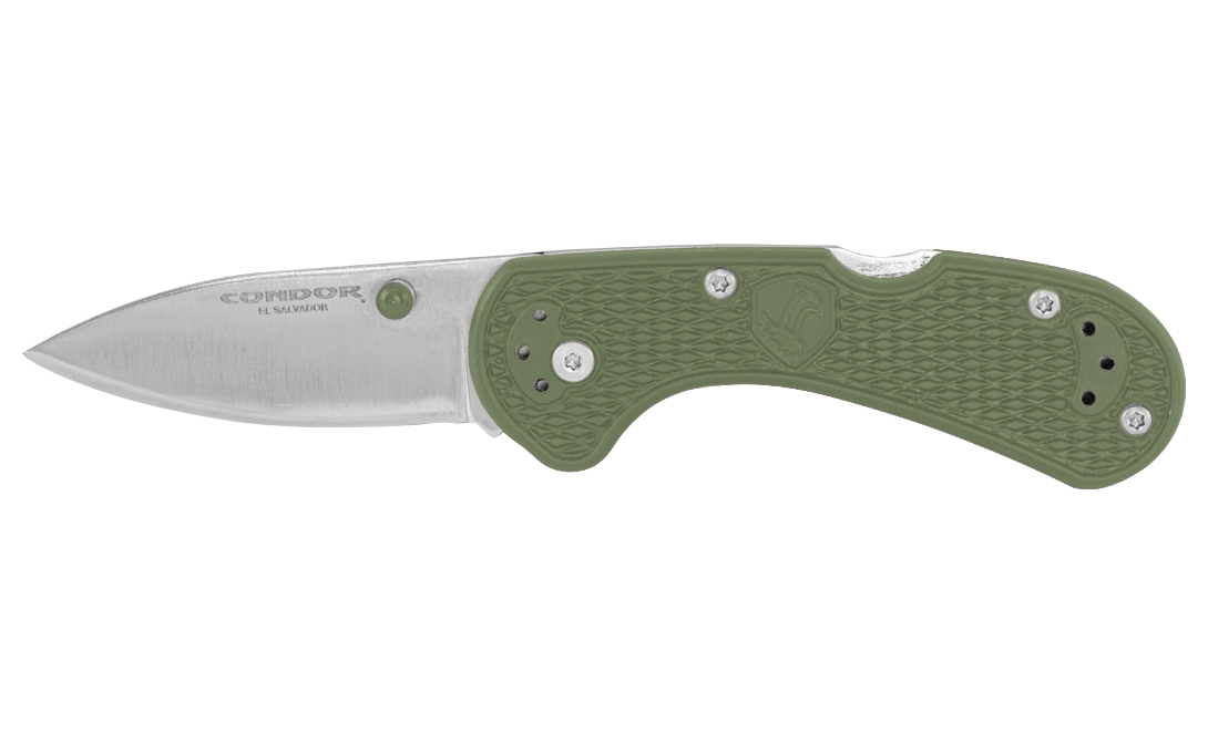 Condor CADEJO DROP POINT FOLDER, ARMY GREEN