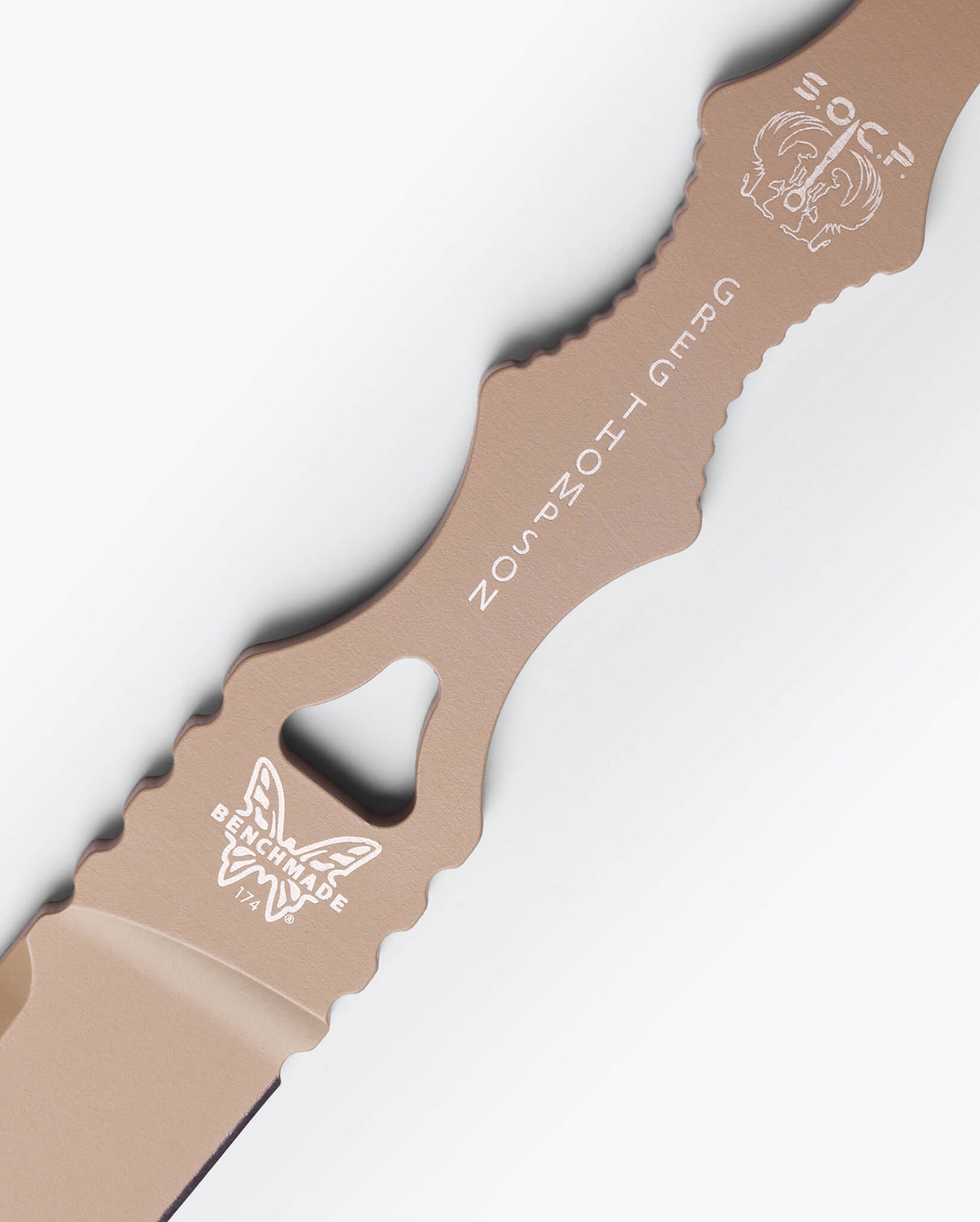 Benchmade 174SN SOCP Dagger, Single Edge, Sand