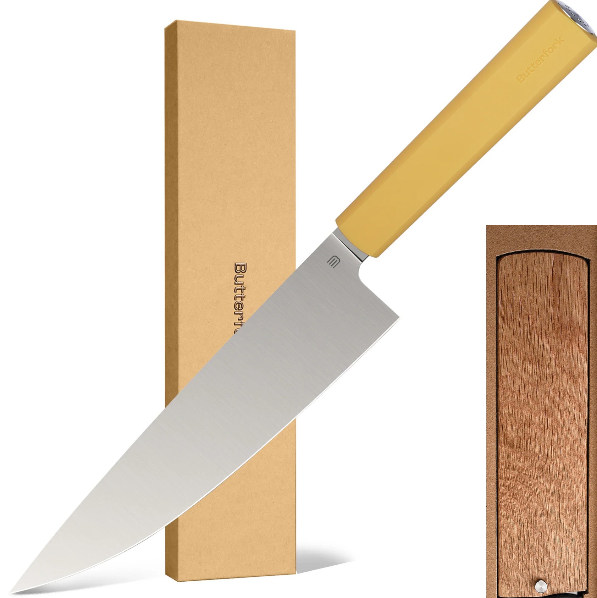 Butterfork BF01-CK-YL Chef's Gelb + Scheide