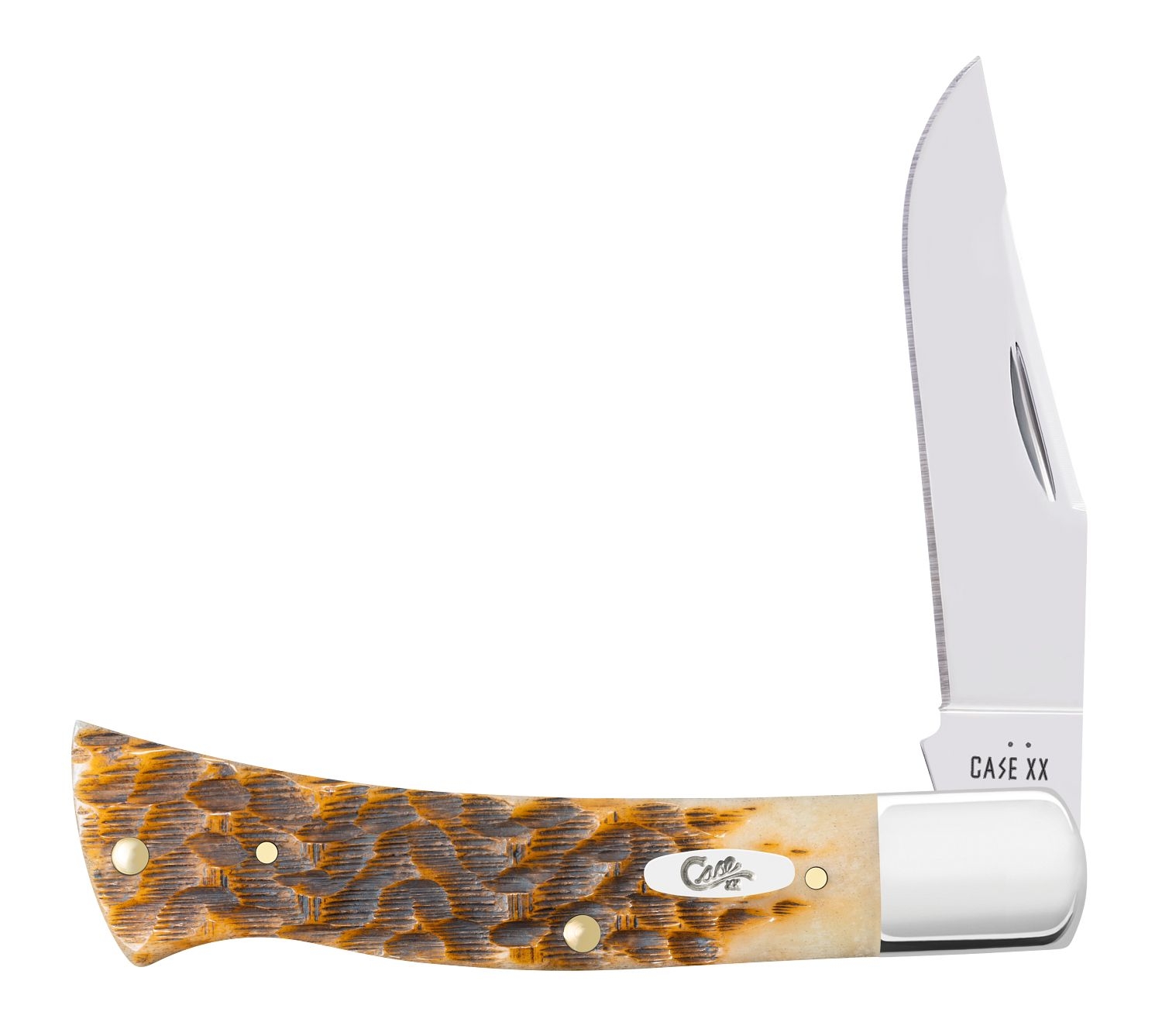 Case SS Amber Bone Axe Handle