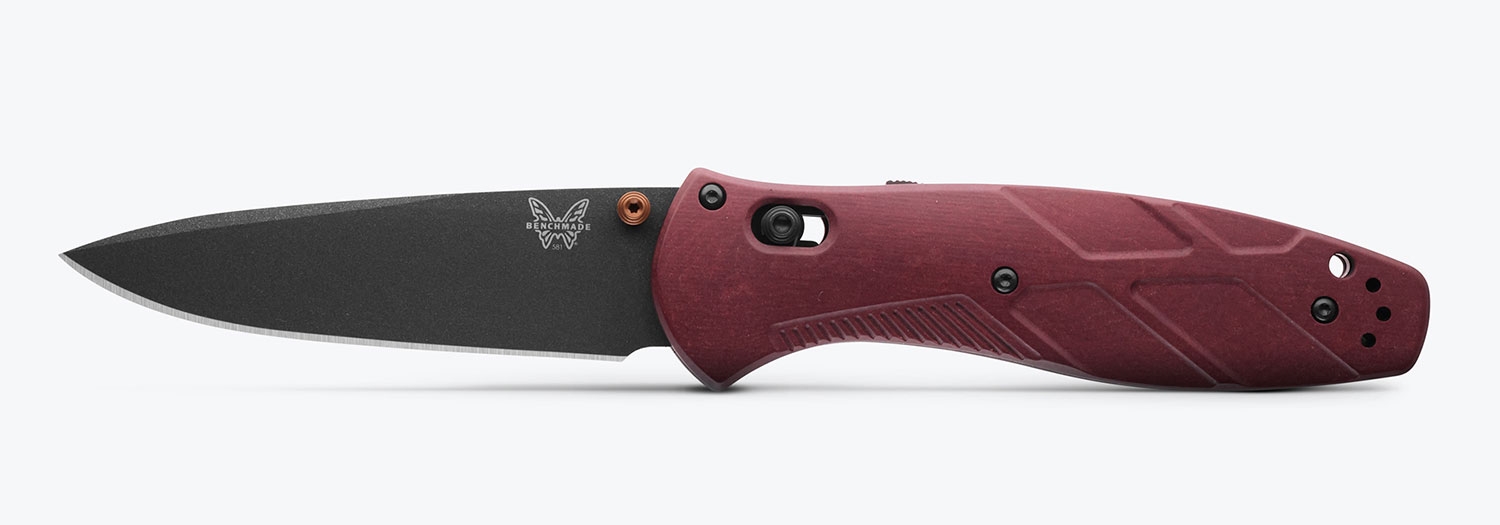 Benchmade 581BK-04 Barrage, S30V Redstone Richlite