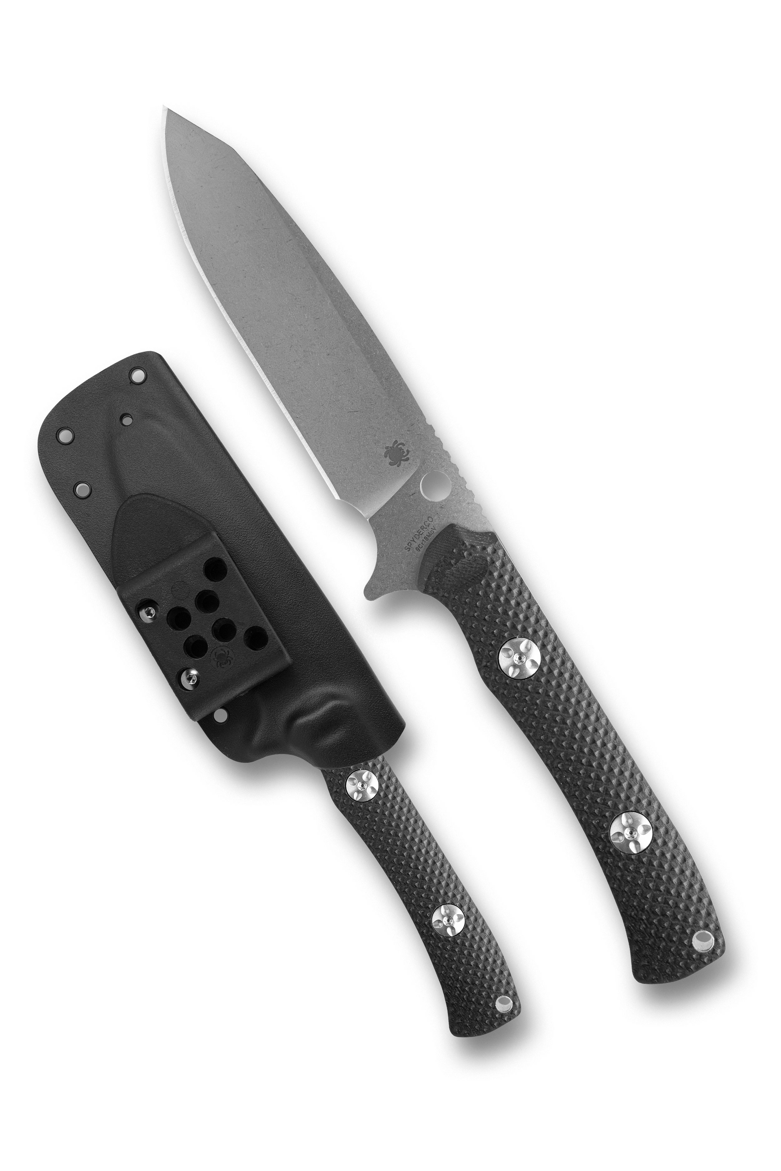 Spyderco FB53GP Skoli, Black G10