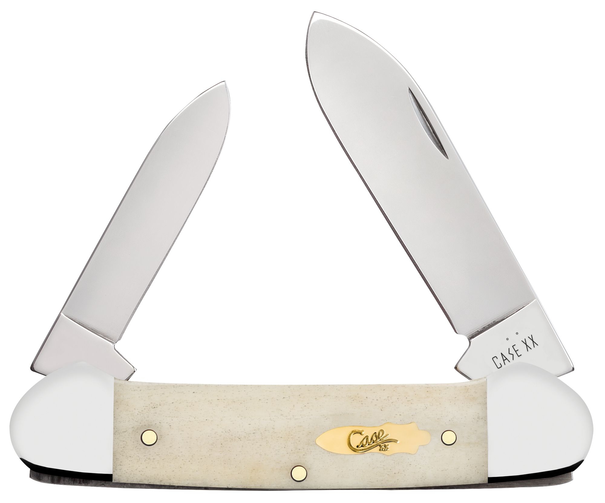 Case SS Natural Bone Smooth Canoe