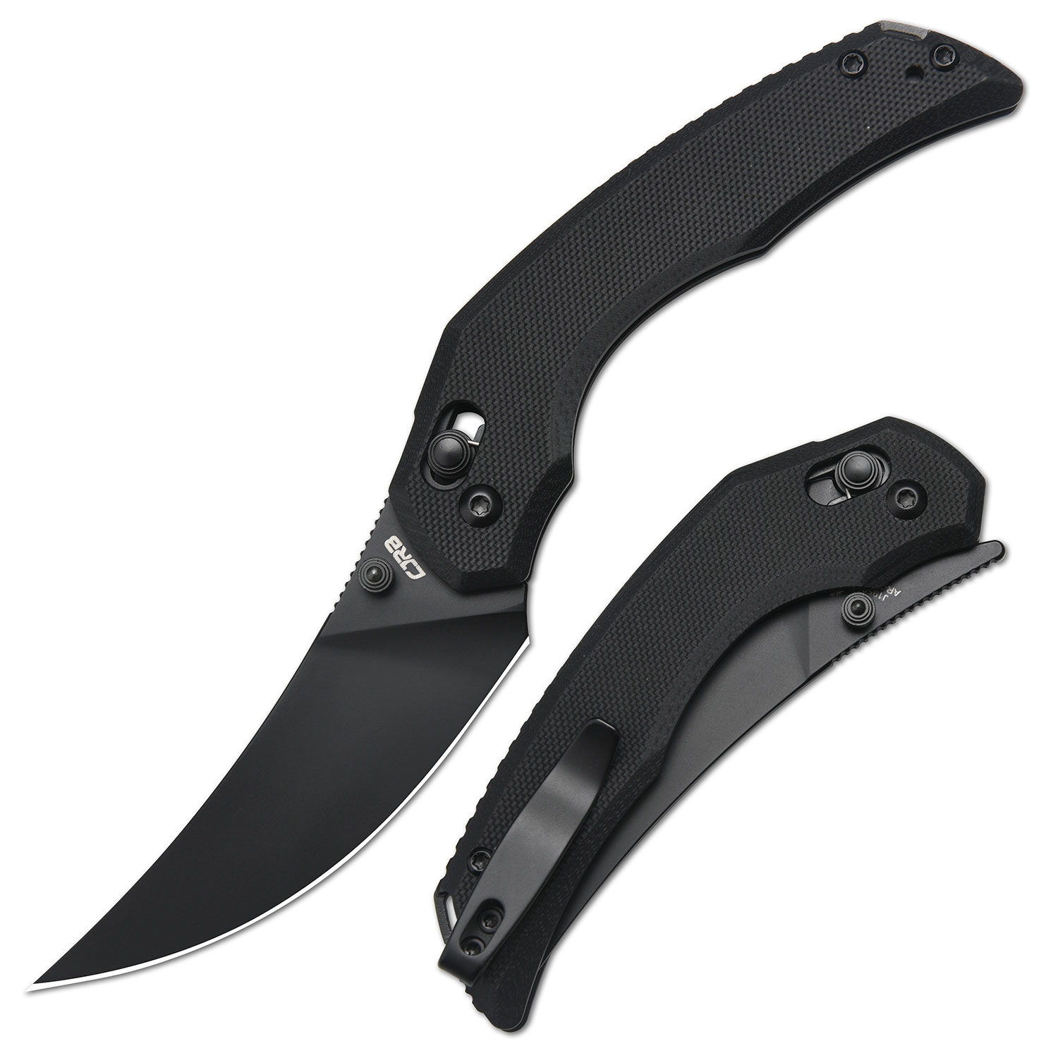 CJRBJ1955-BBK Nanner, Black AR-RPM9, Black G10