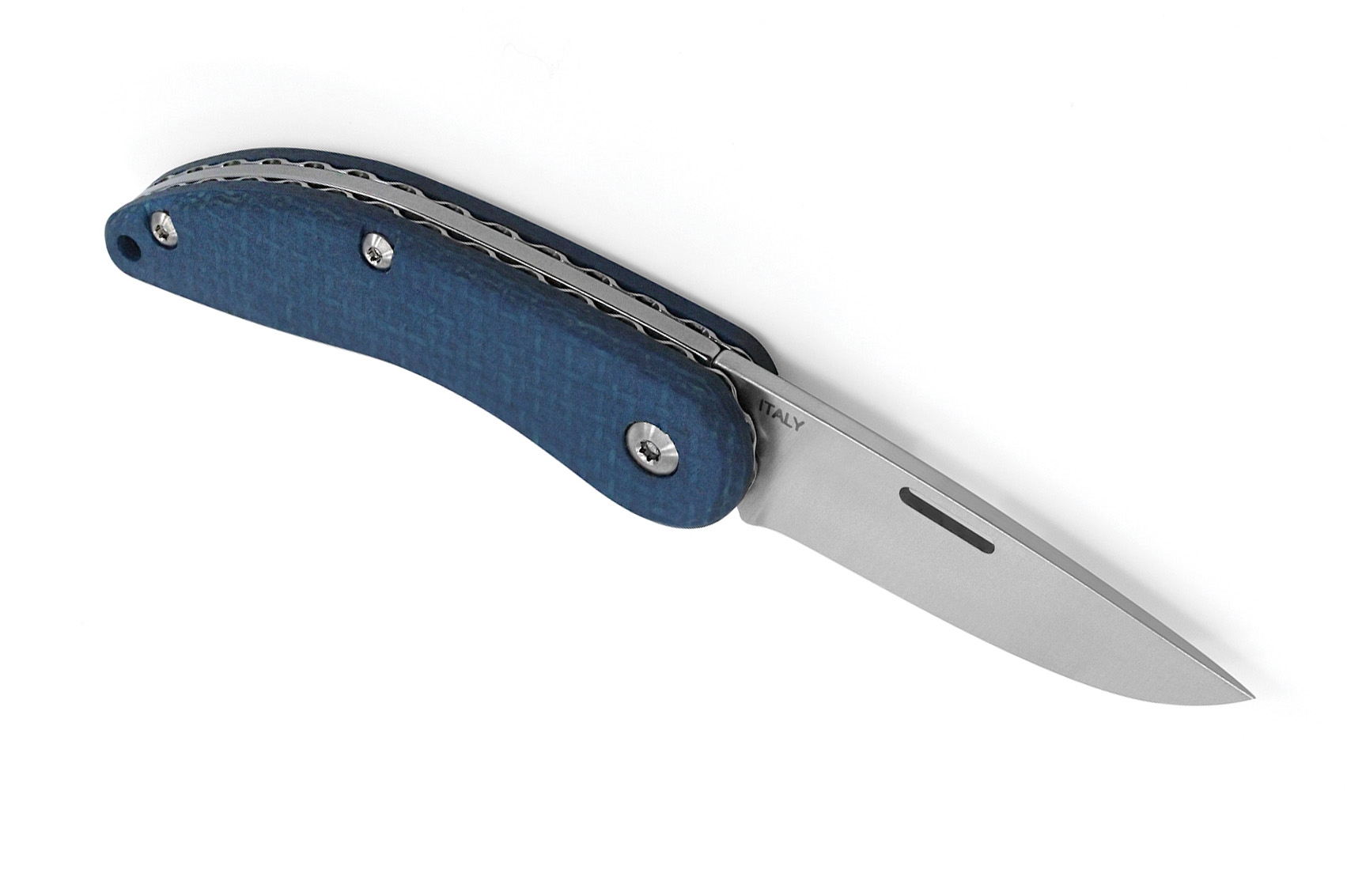 Maserin 362/MCB Minos Slipjoint S35VN Blue Micarta