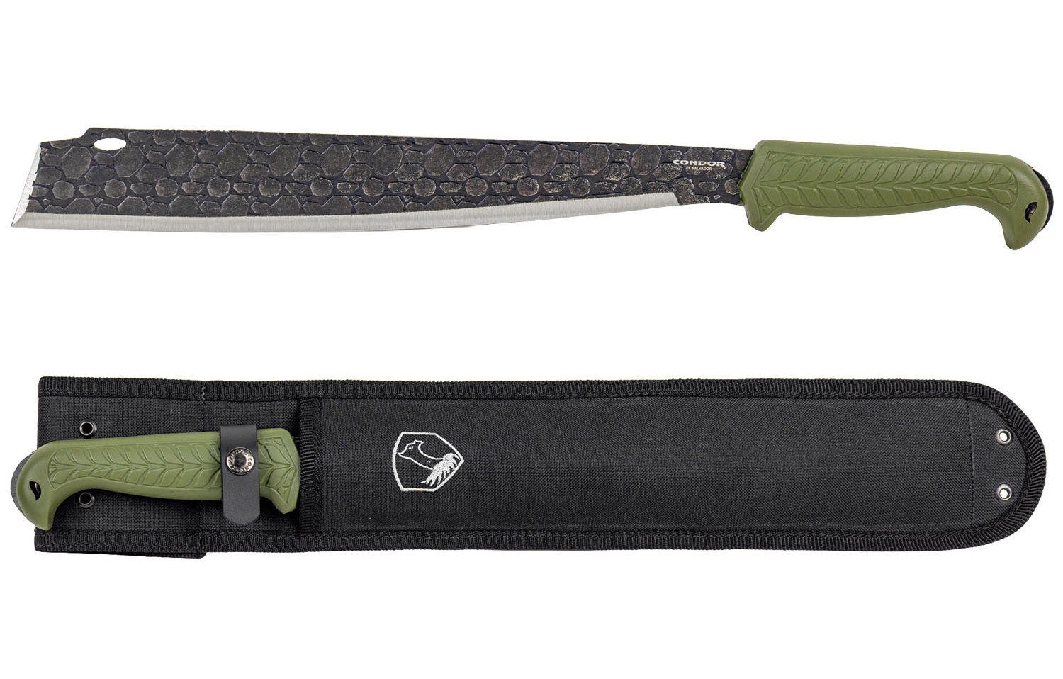 Condor Roarlock Machete, Green