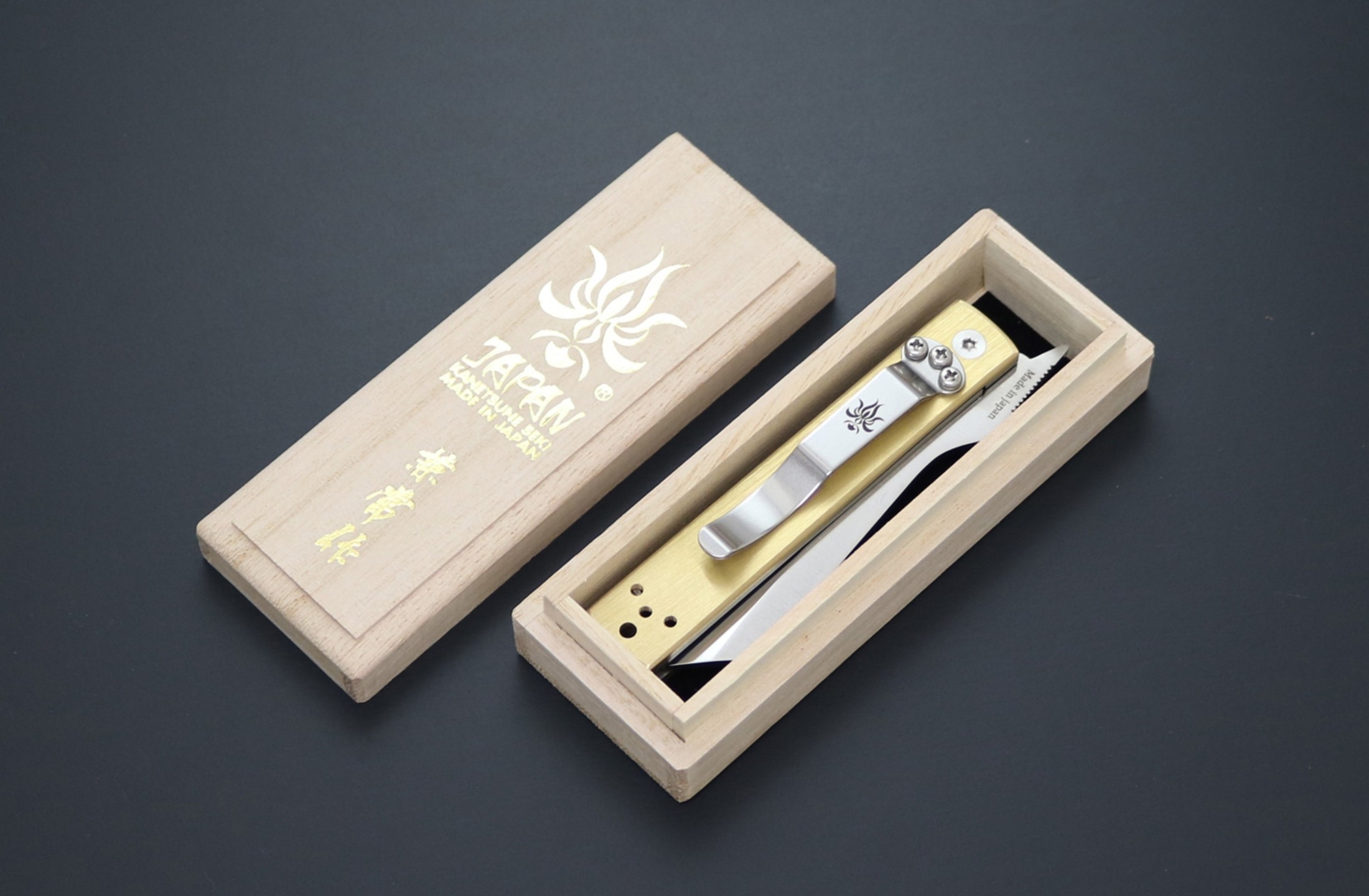 Kanetsune KB-561 TANZAKU-TOU (brass) - Messing