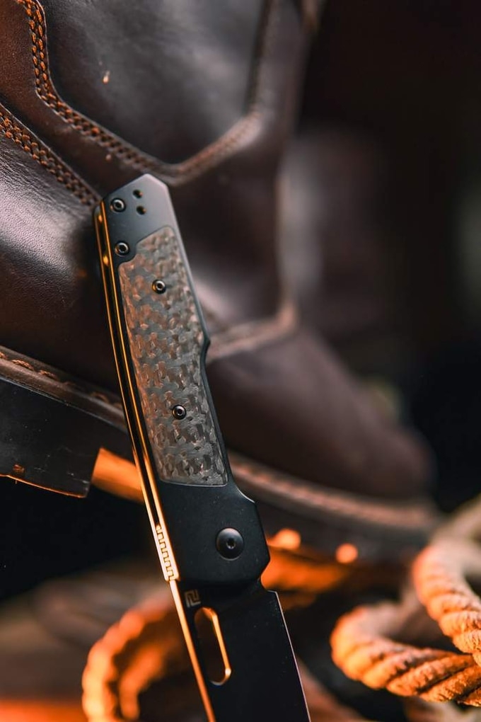 ARTC1874G-BCF Gambit, S90V, Black Titan/ Carbon