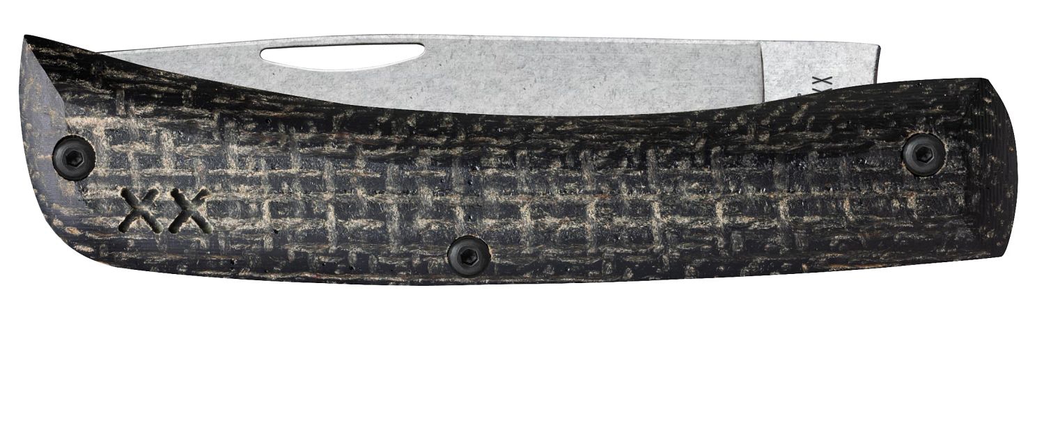 Case S35VN Black Burlap Lam./ G10 Sod Buster® Jr