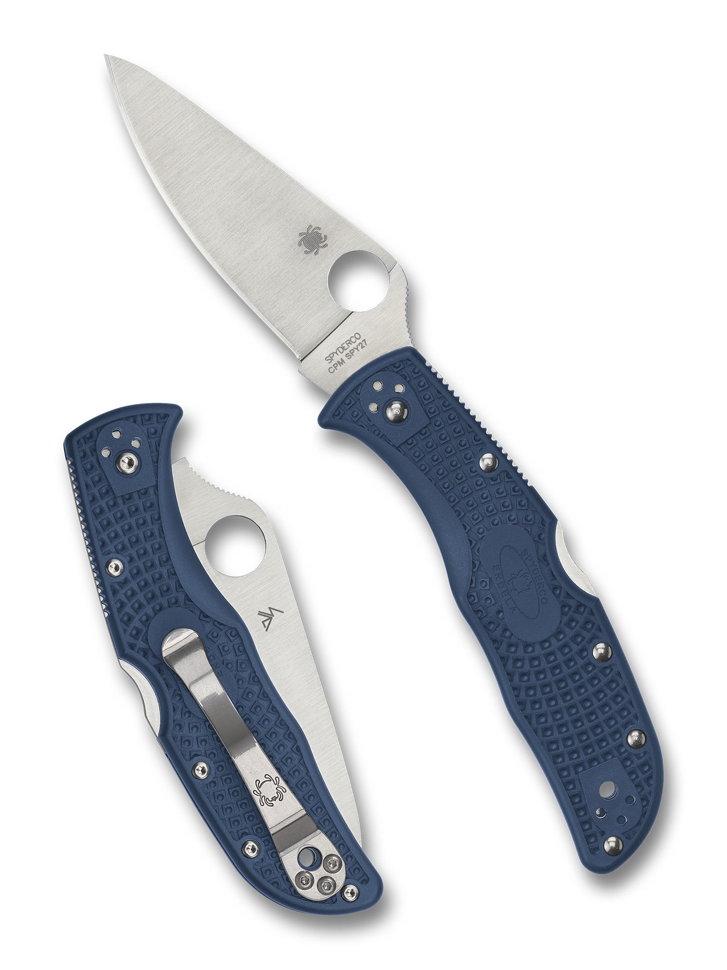 Spyderco C243PCBL Endela, SPY27, Blue FRN
