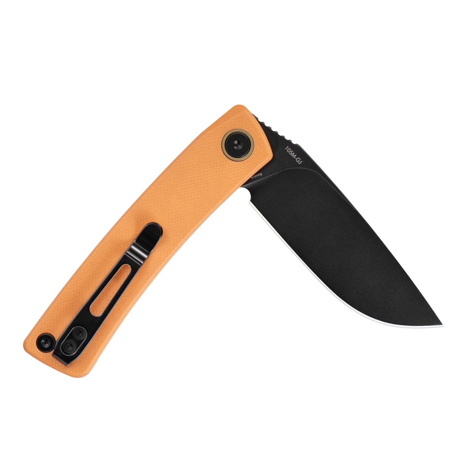 SRM Air 105M-GJ, Black Blade, Orange G10