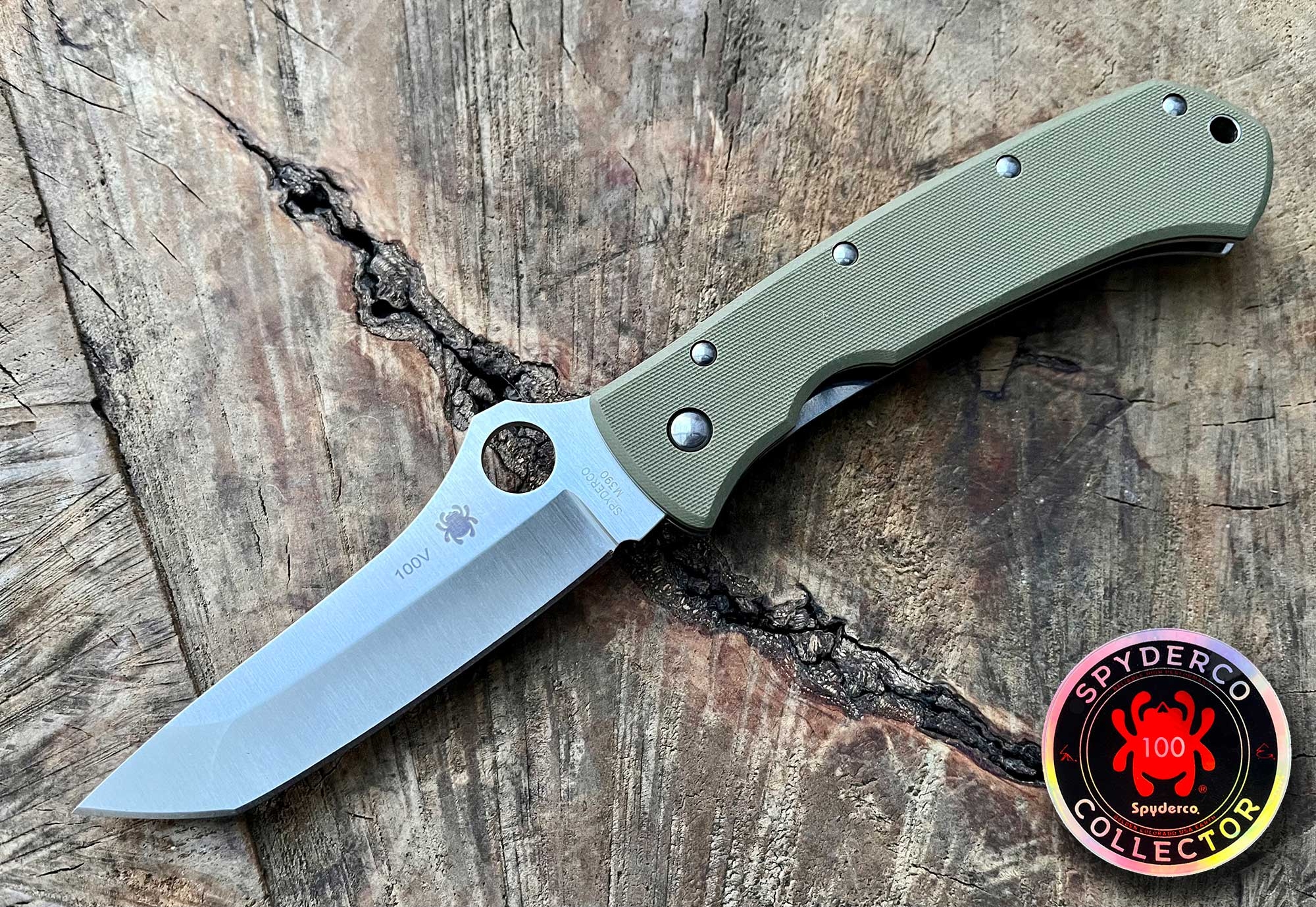 Spyderco C46GPOD Lum Tanto, Collector