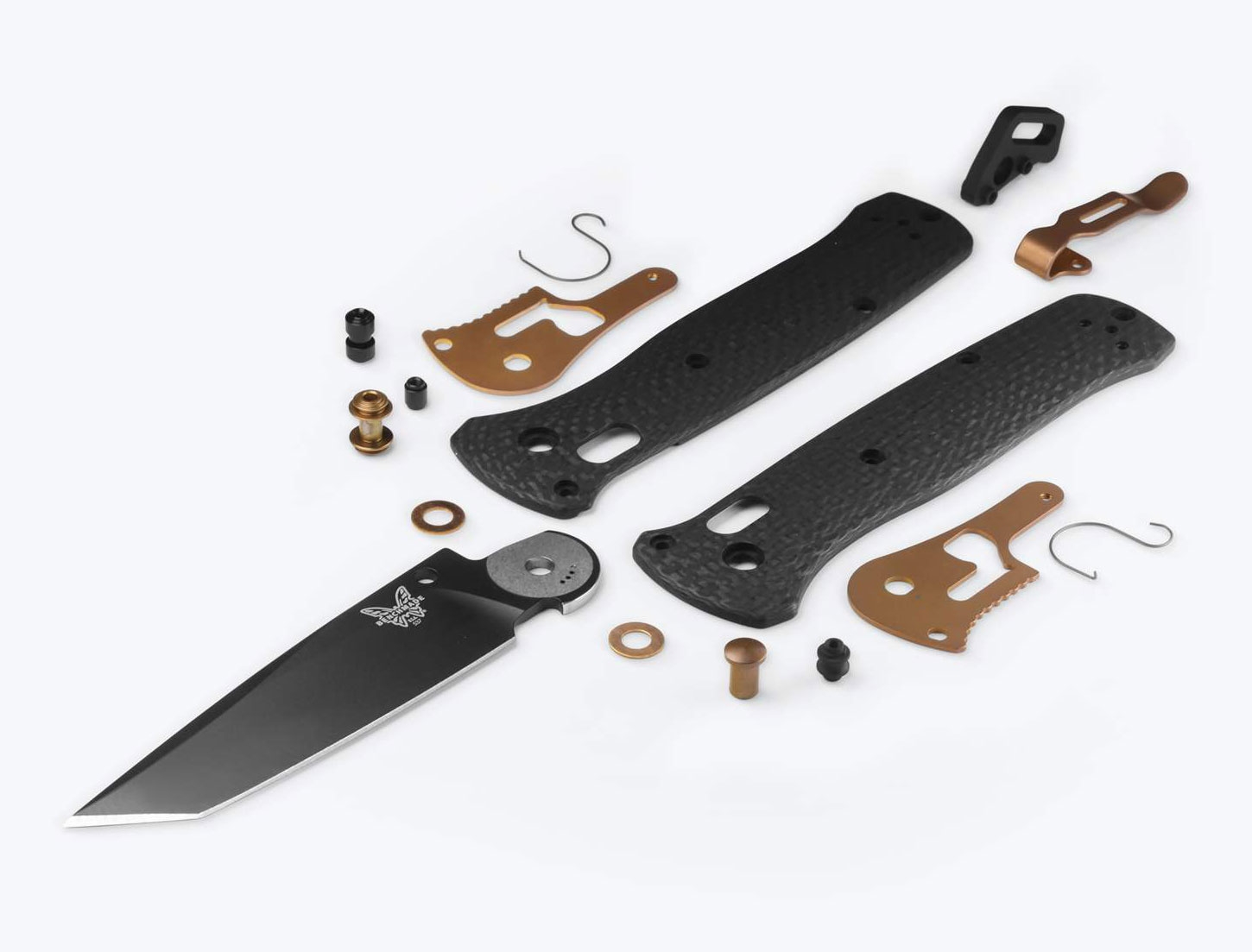 Benchmade 537BK-10 Bailout Black Blade, Carbon