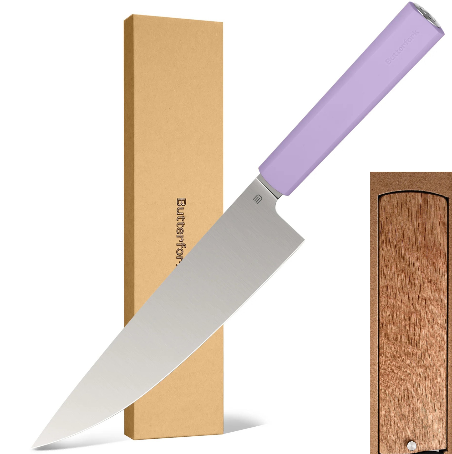 Butterfork BF01-CK-PP Chef's Violett + Scheide