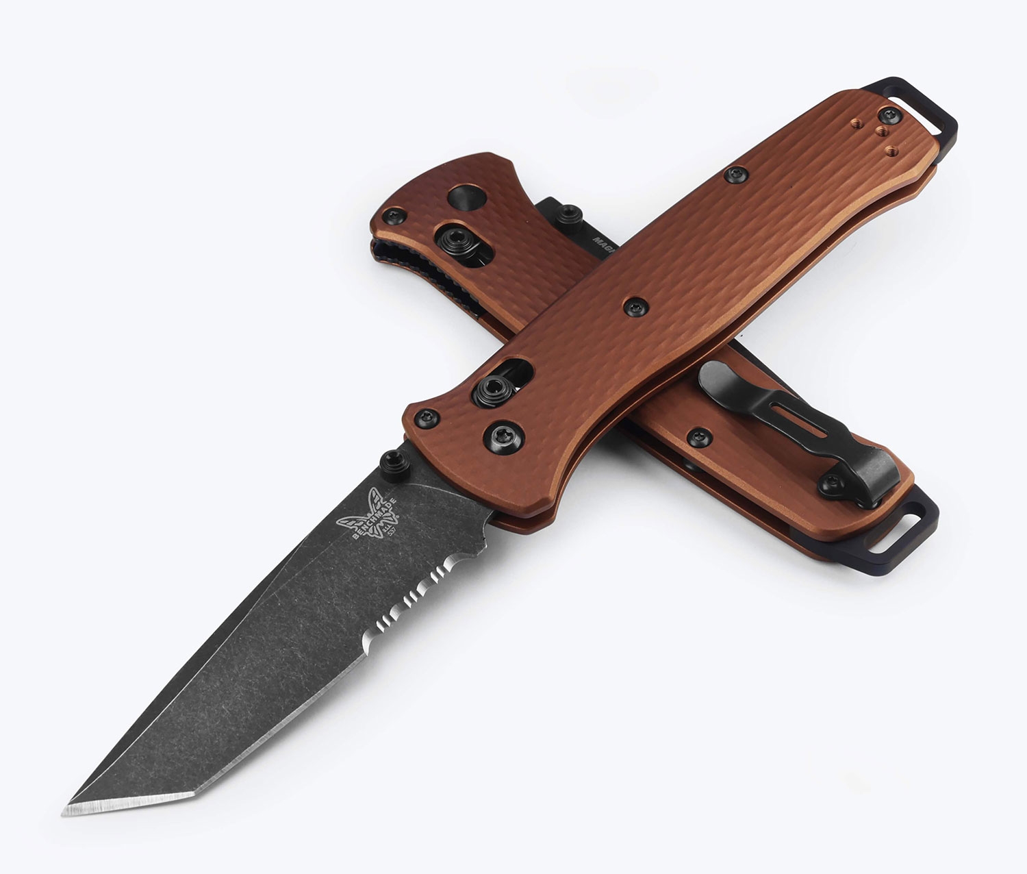 Benchmade 537SBK-07 Bailout Burnt Copper Aluminium