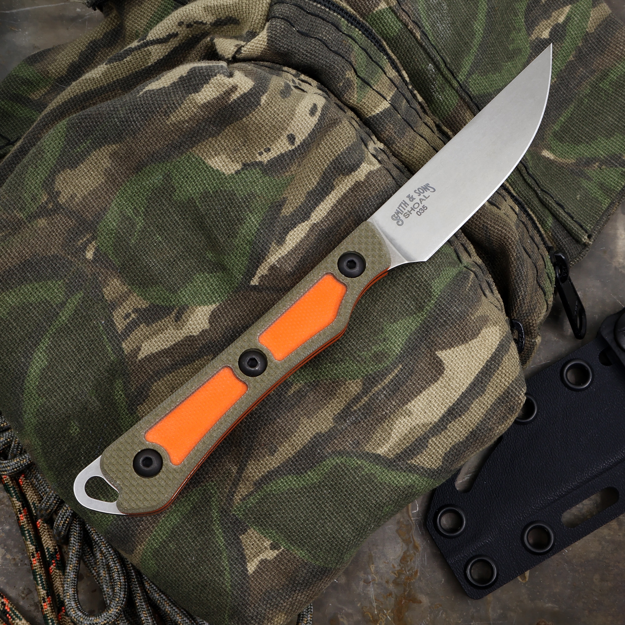 White River Smith & Sons Shoal, Green/ Orange G10