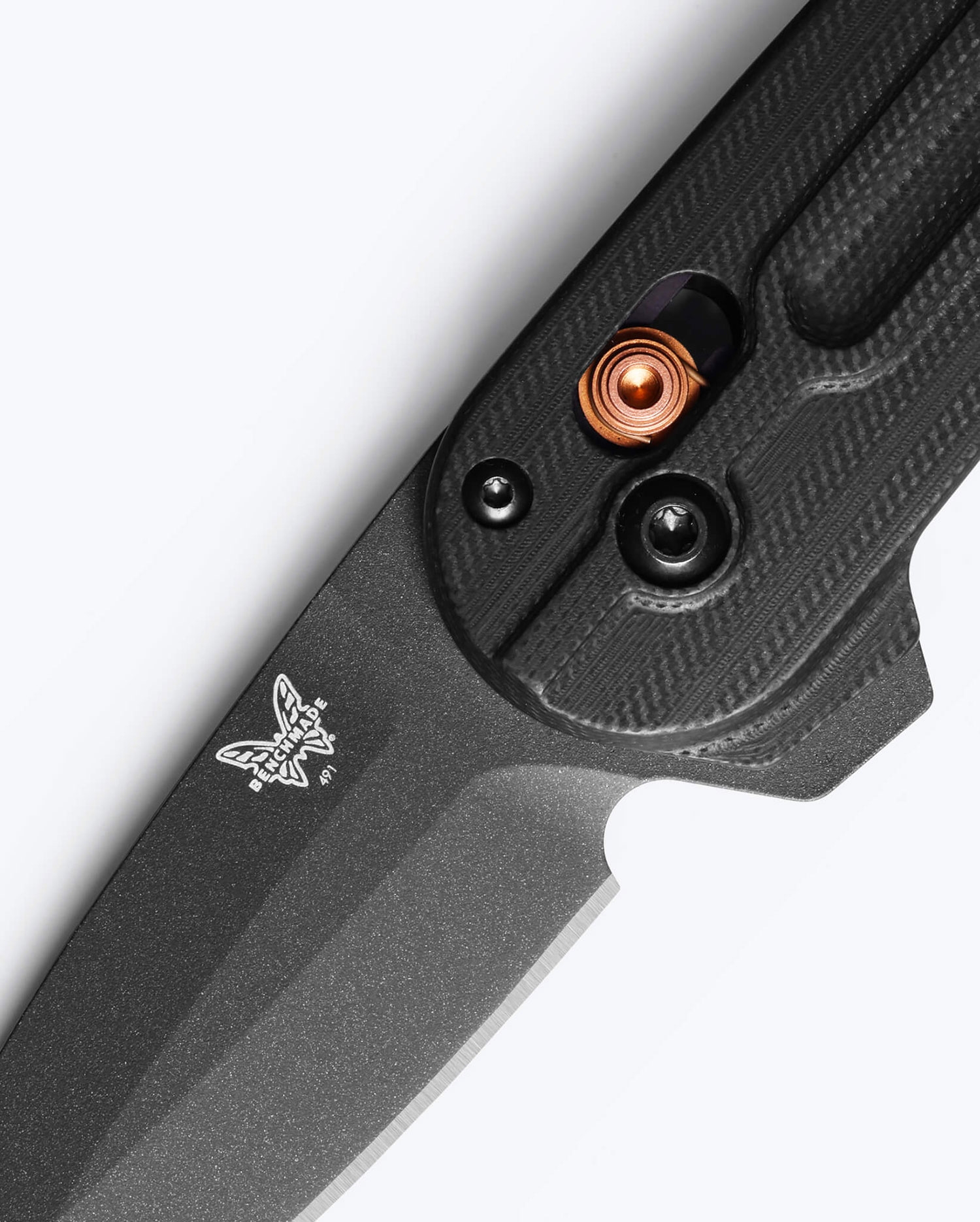 Benchmade 491BK-02 Lowden Black, Axis Lock Flipper