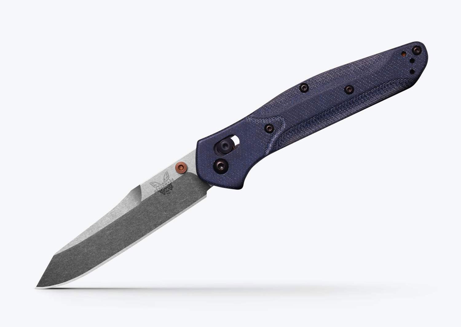 Benchmade 940-04 Osborne, Blue Denim Micarta