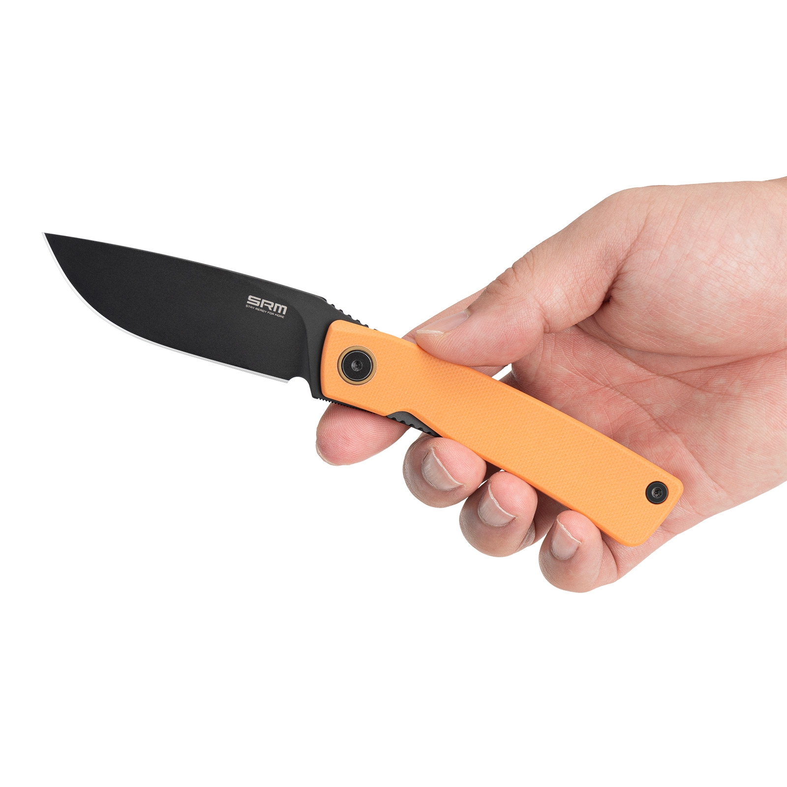 SRM Air 105M-GJ, Black Blade, Orange G10