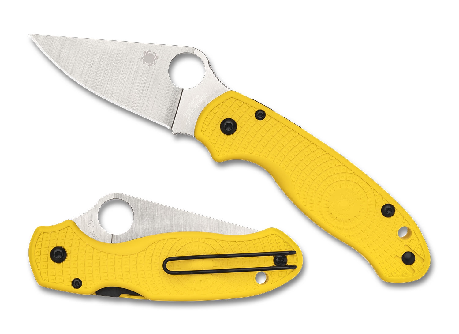 Spyderco C223PYL Para 3, Yellow FRN, Magnacut