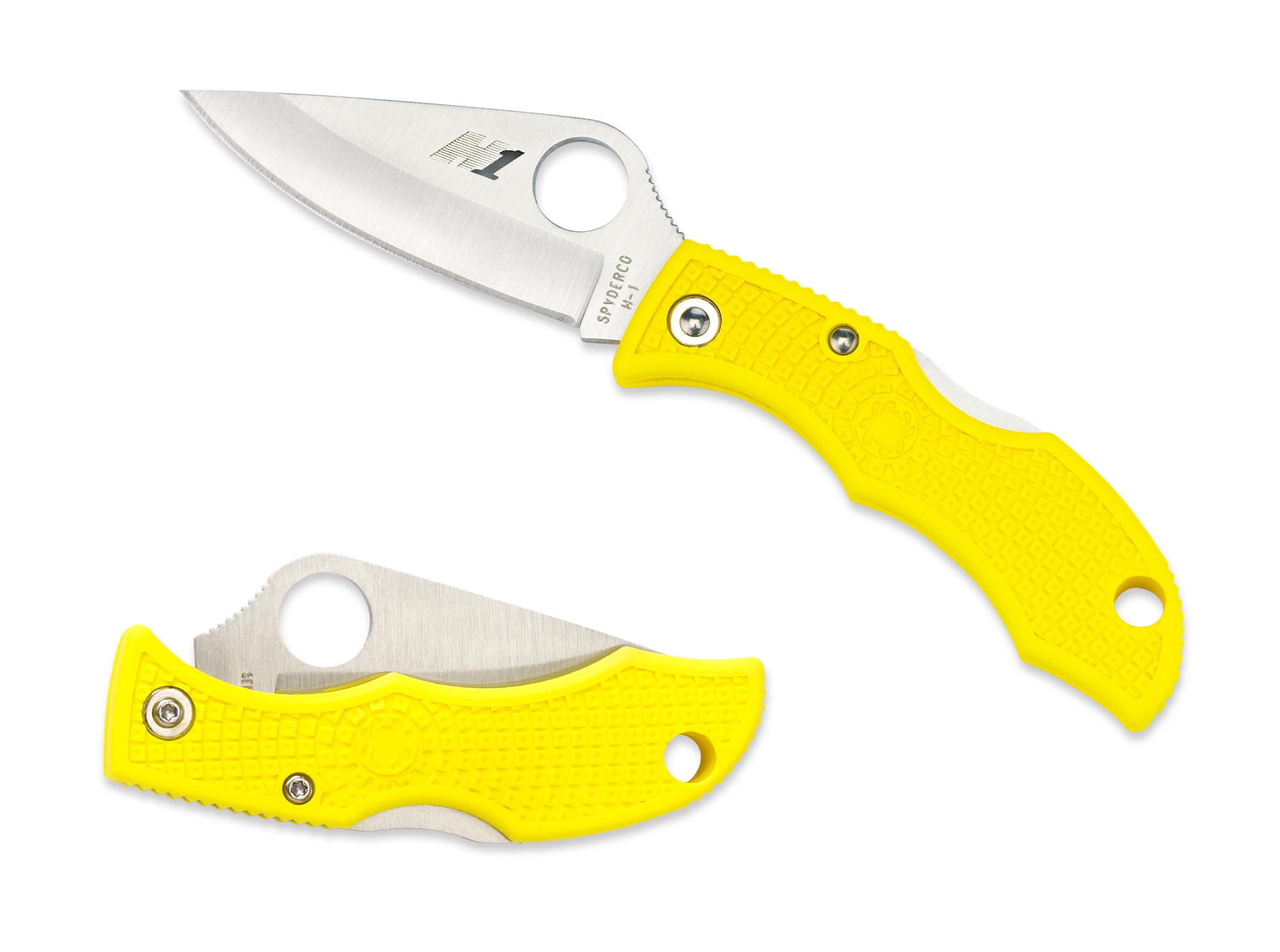 Spyderco LYLP3 Ladybug 3 Salt, FRN Yellow