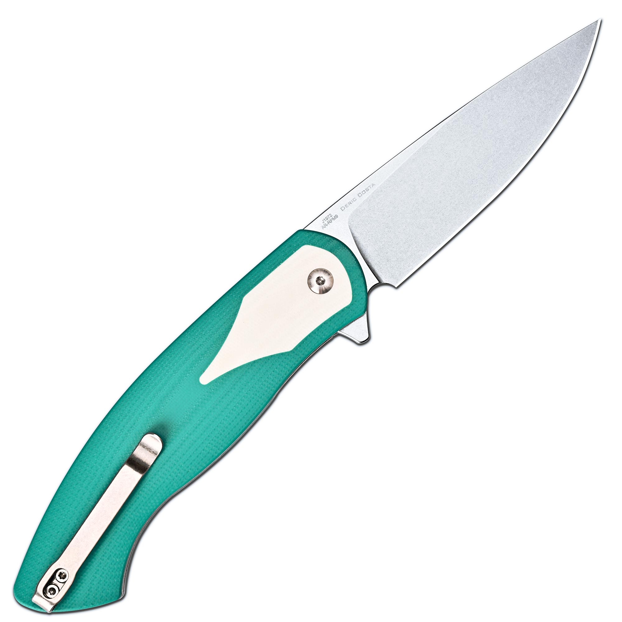 CJRBJ1972-GWH Rodayo, Green/ Black G10