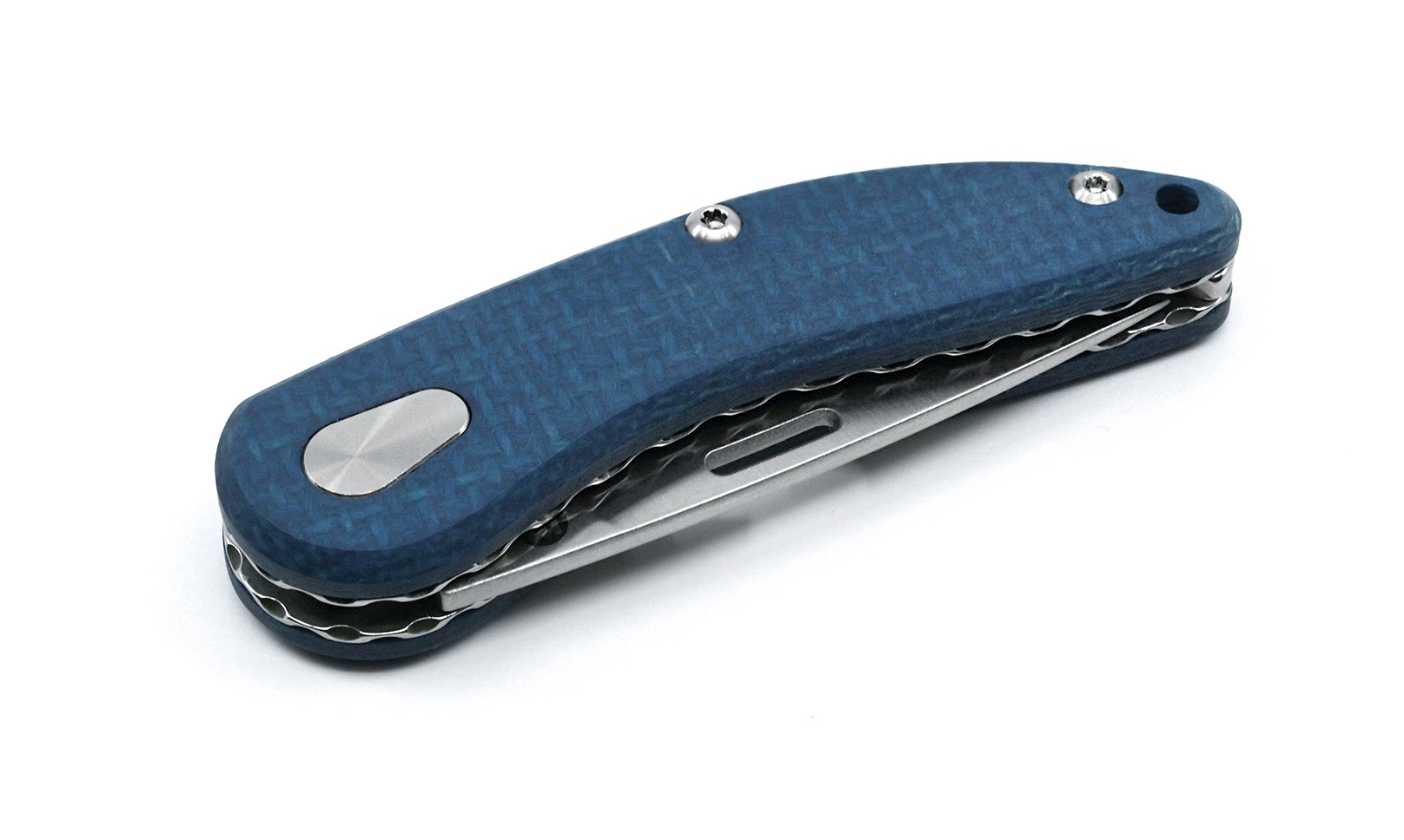 Maserin 362/MCB Minos Slipjoint S35VN Blue Micarta