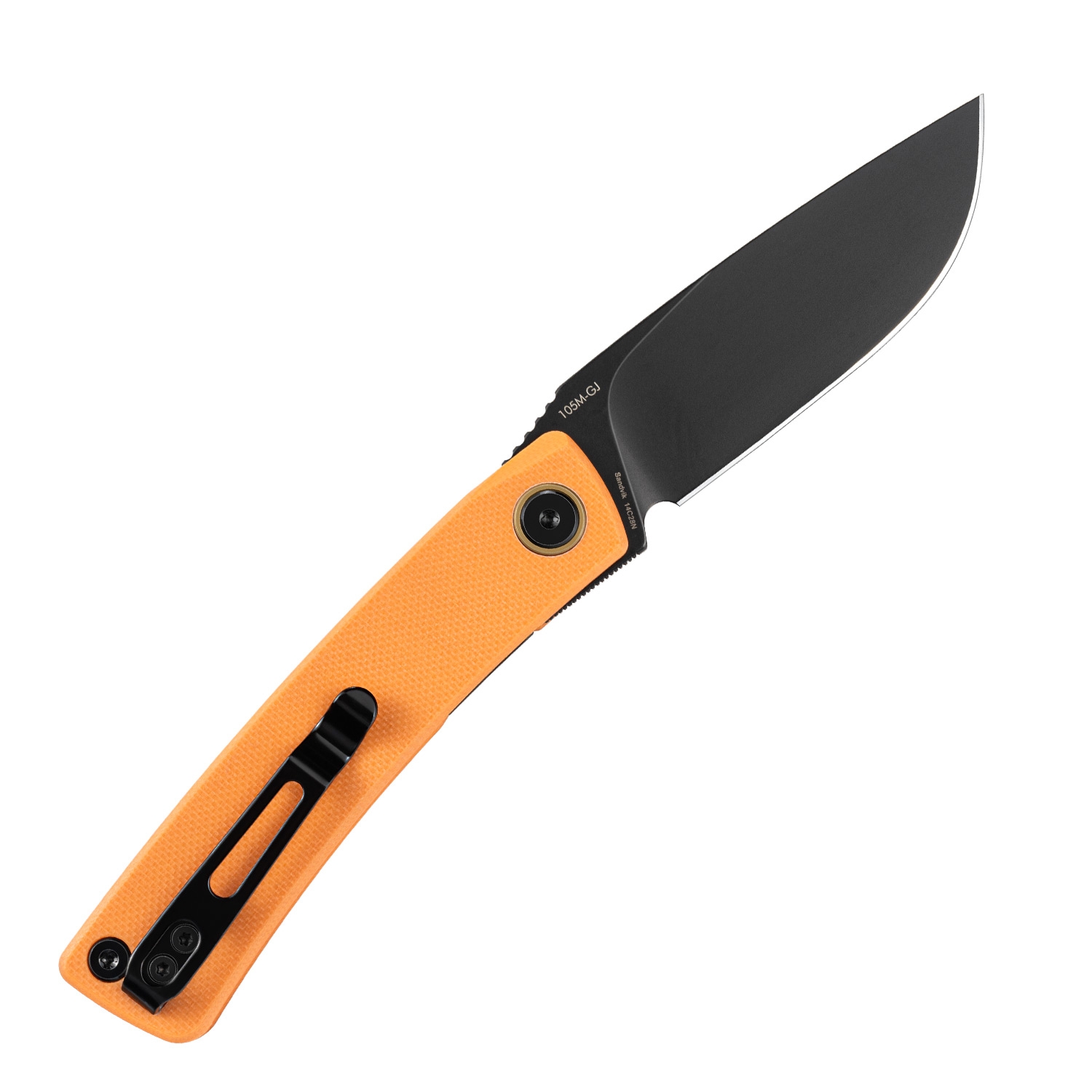 SRM Air 105M-GJ, Black Blade, Orange G10