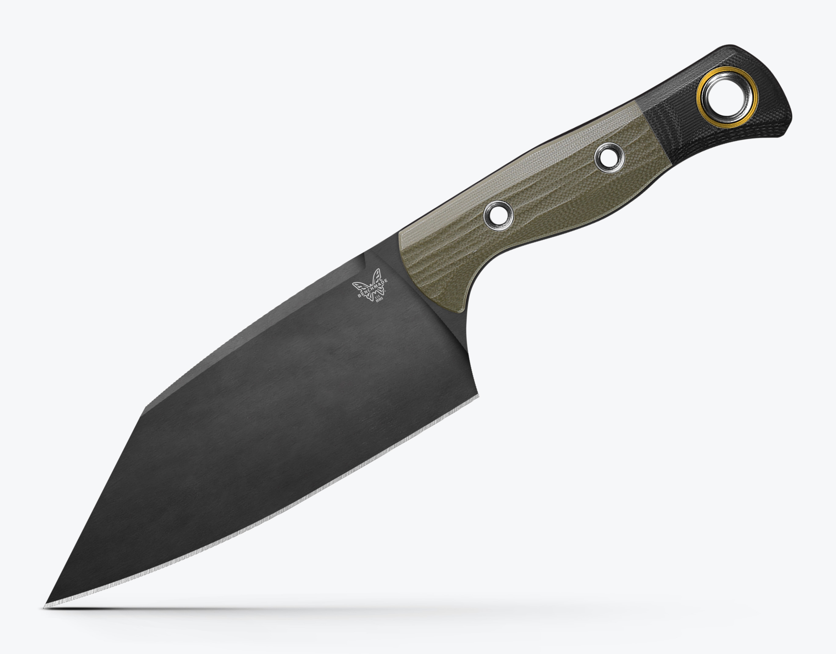 Benchmade 4010BK-01 Station Knife, OD Green G10