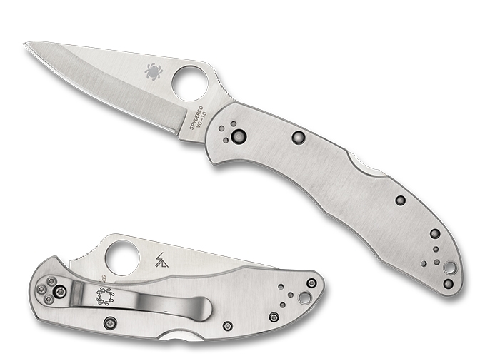 Spyderco C11P Delica 4, Stainless